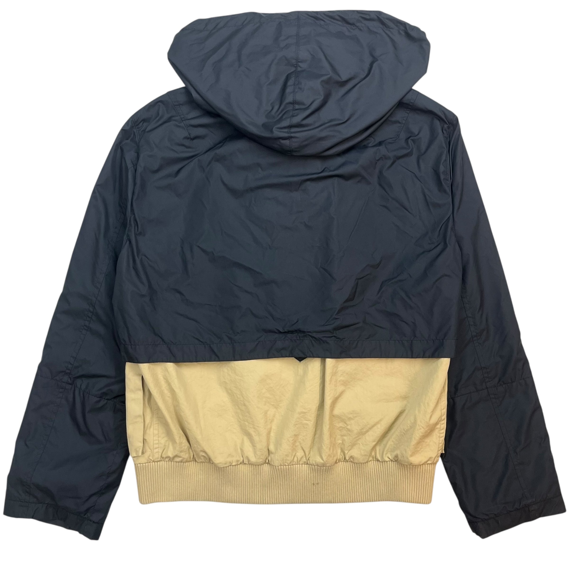 Vintage Yves Saint Laurent Windbreaker Navy/Beige