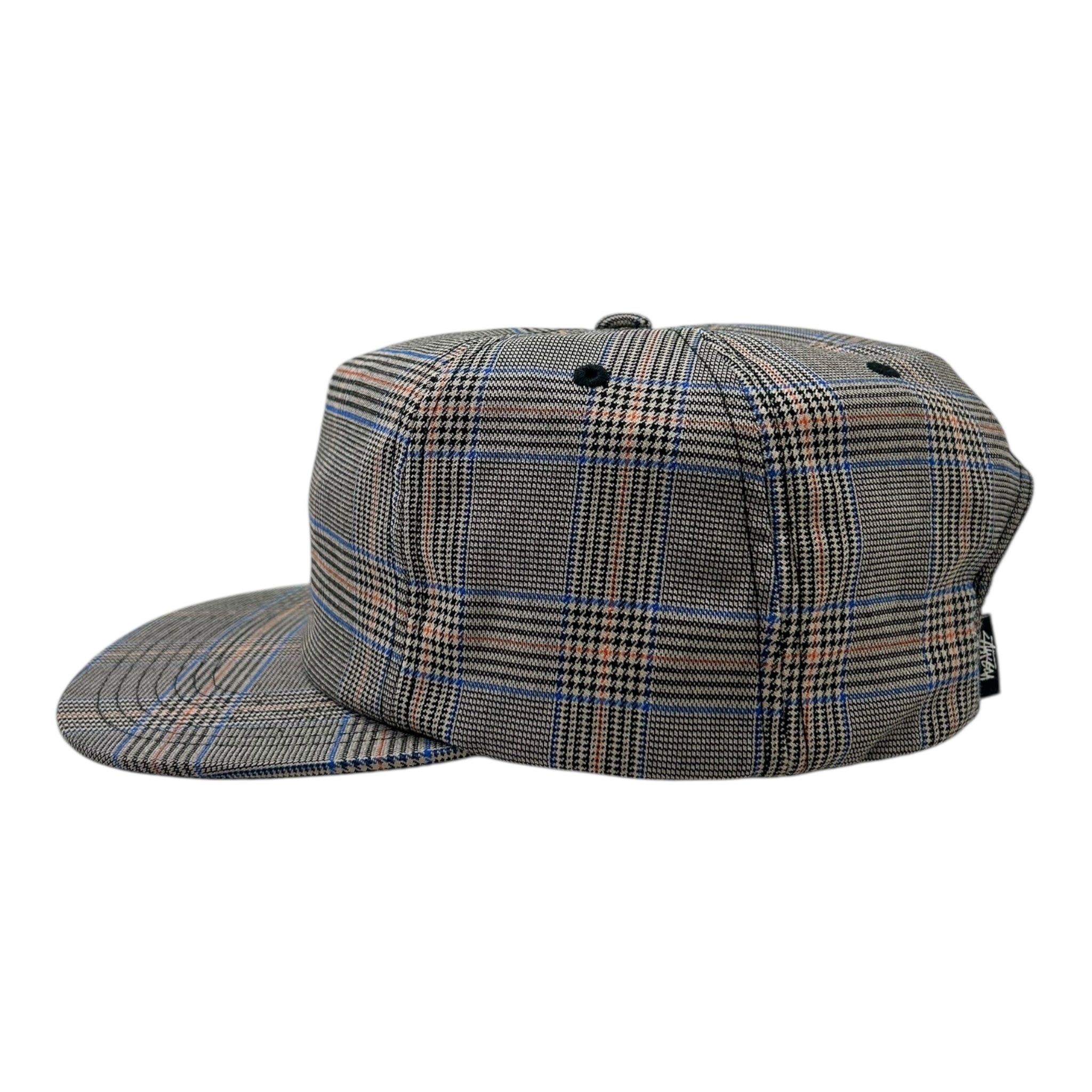 Stussy Glen Plaid Snapback Hat