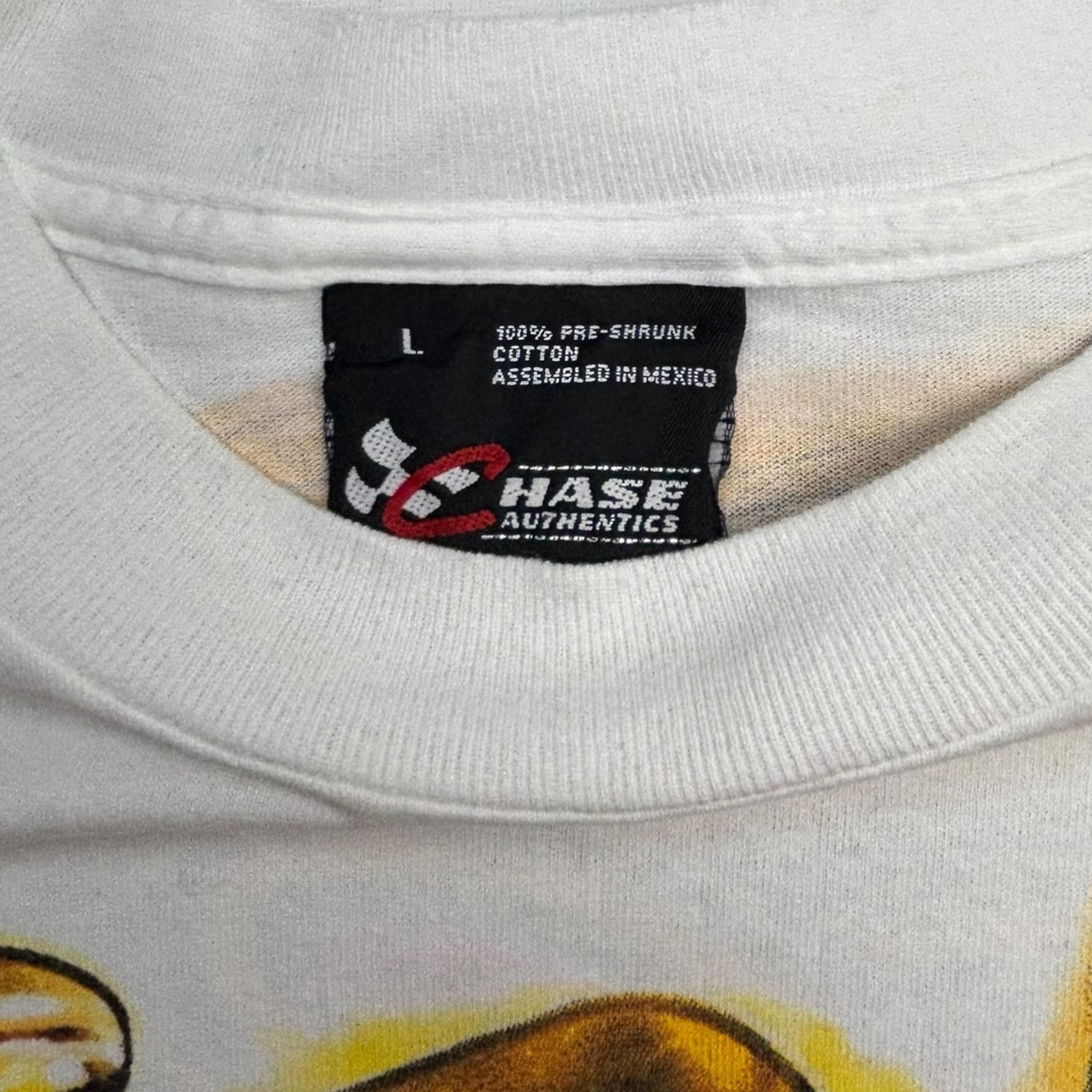 Vintage Dale Earnhardt Black Gold Nascar All Over Print T-Shirt