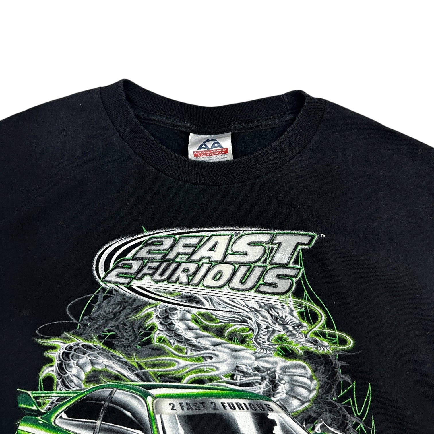 Vintage 2Fast 2Furious Unleash T-Shirt Black