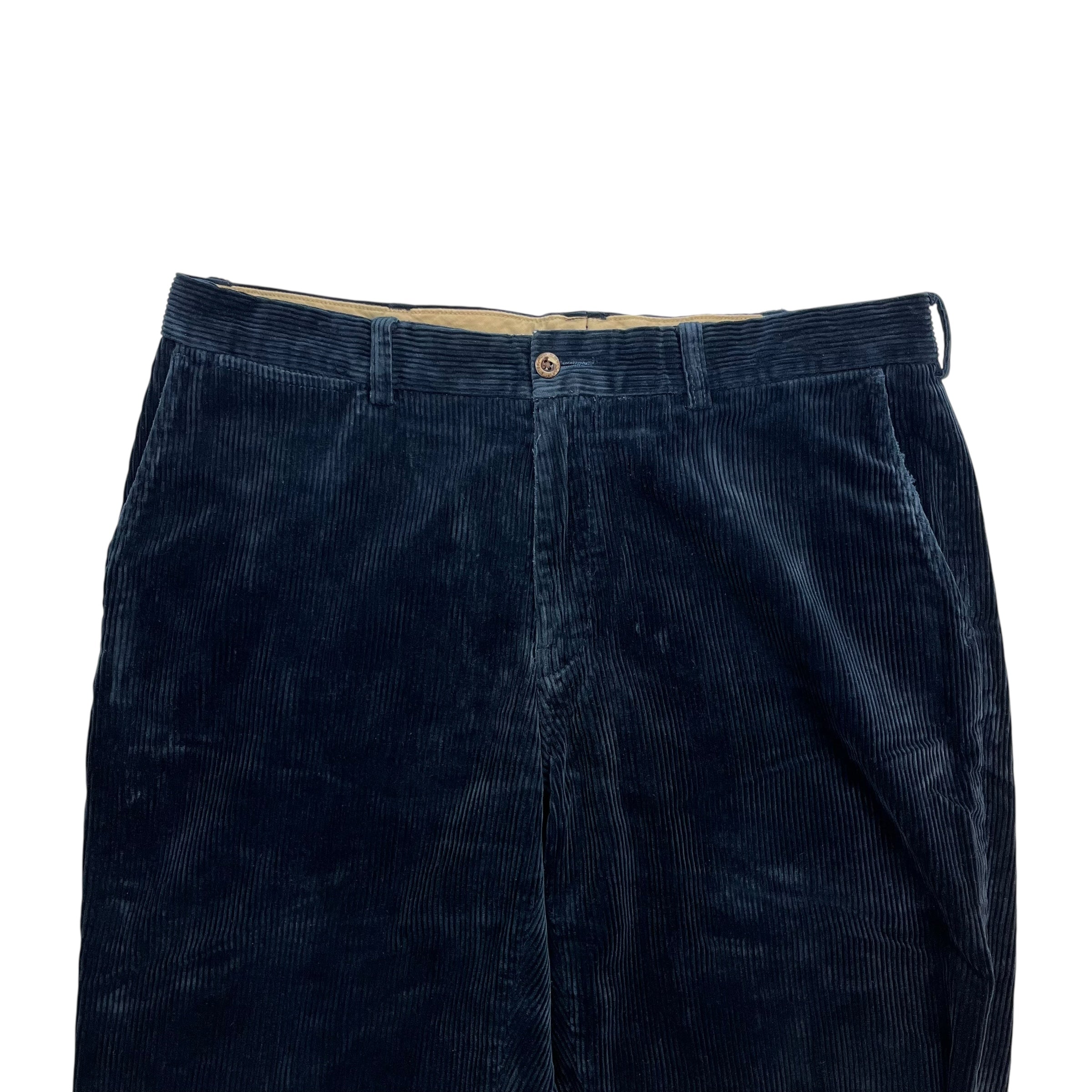 Vintage Ralph Lauren Polo Preston Corduroy Pants Navy Blue