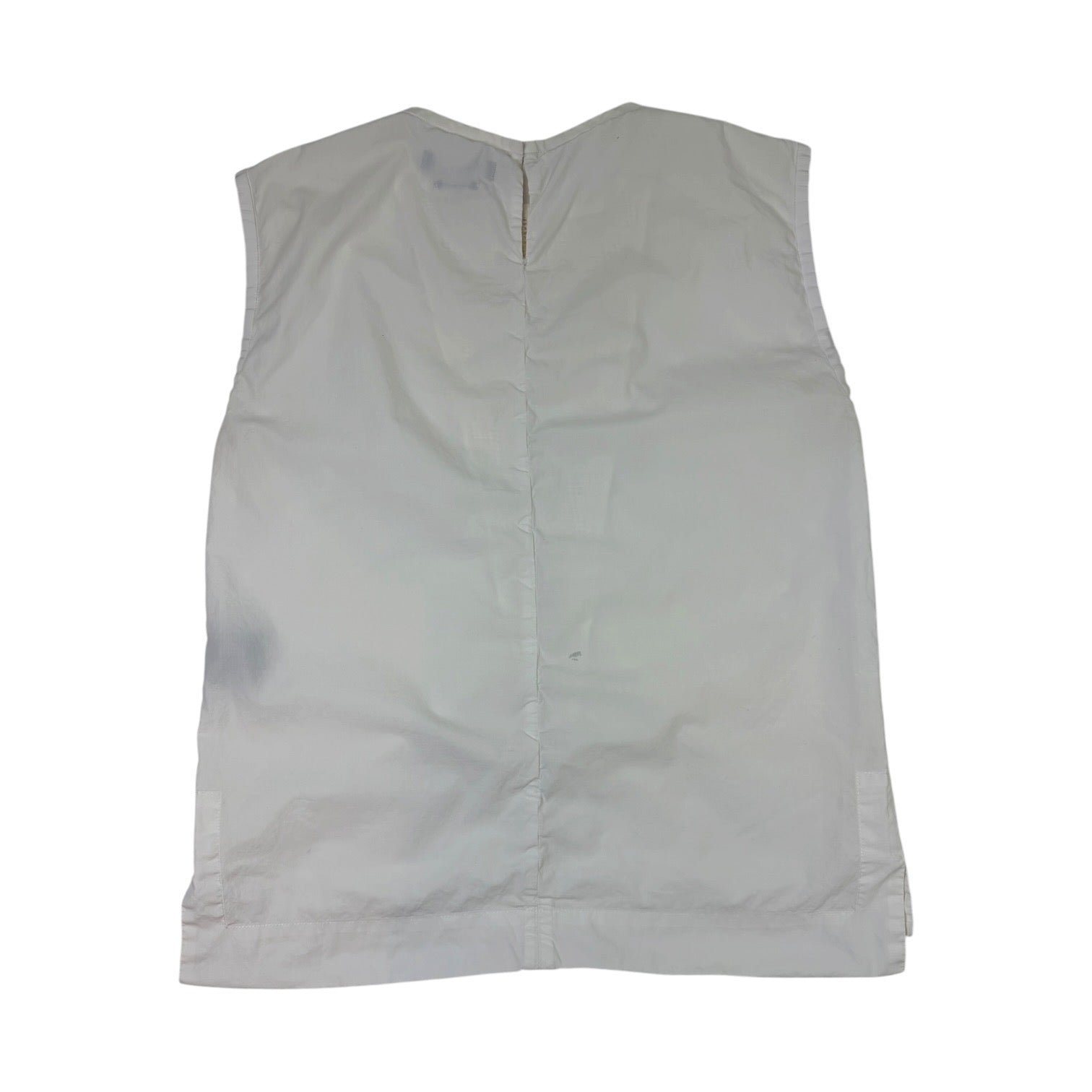 (W) Isabel Marant V-Neck Cotton Blouse White