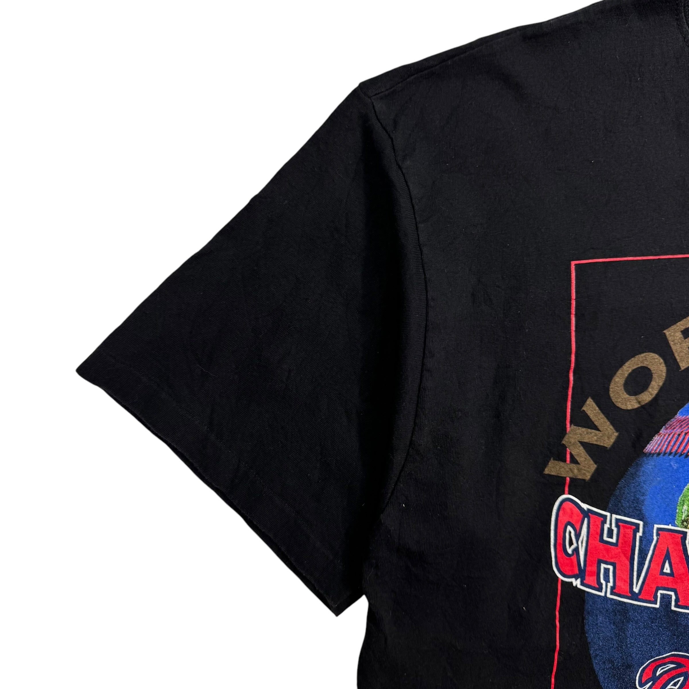 1995 Atlanta Braves World Series Champions Tee Black