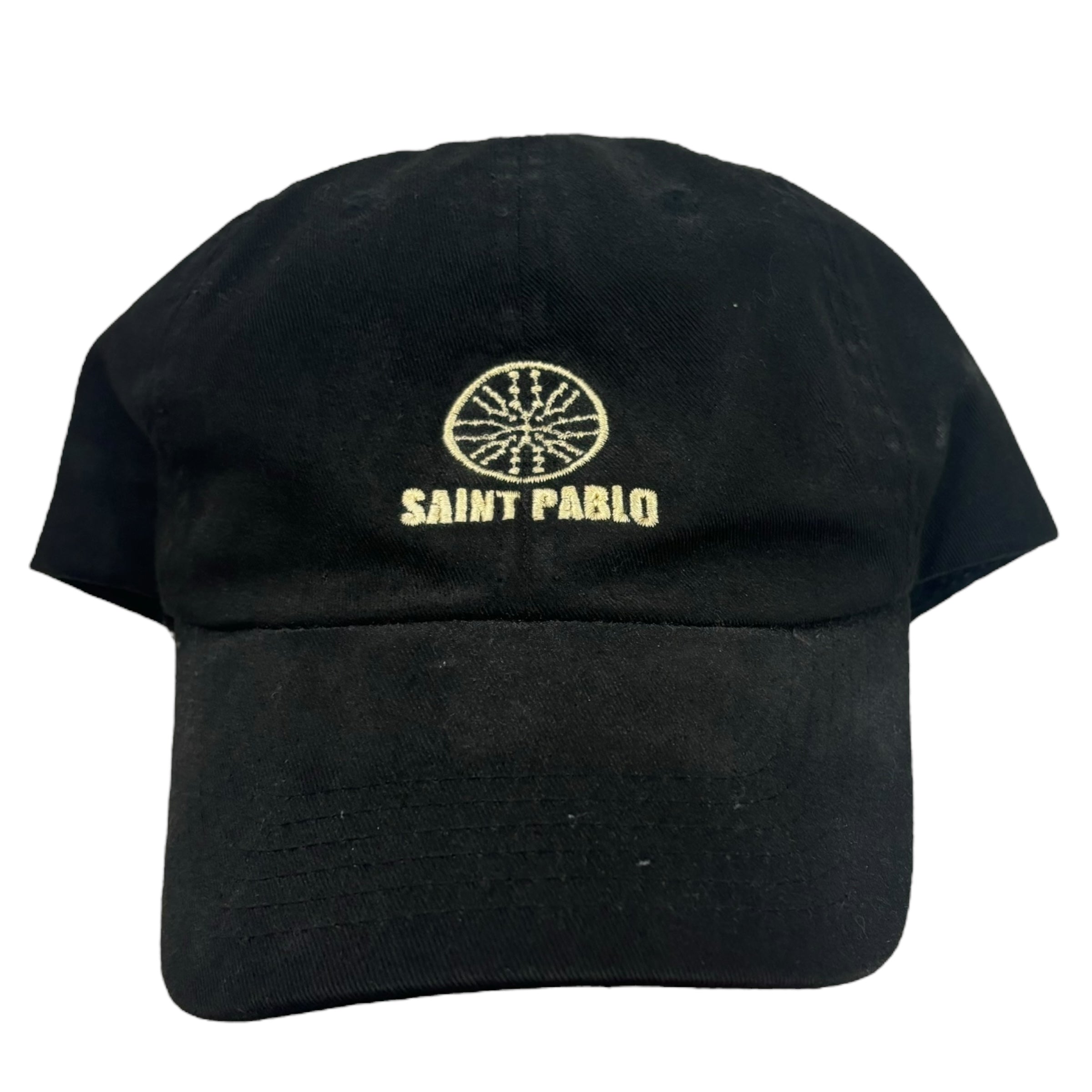 Kanye West Saint Pablo Tour Dad StrapBack Hat Black