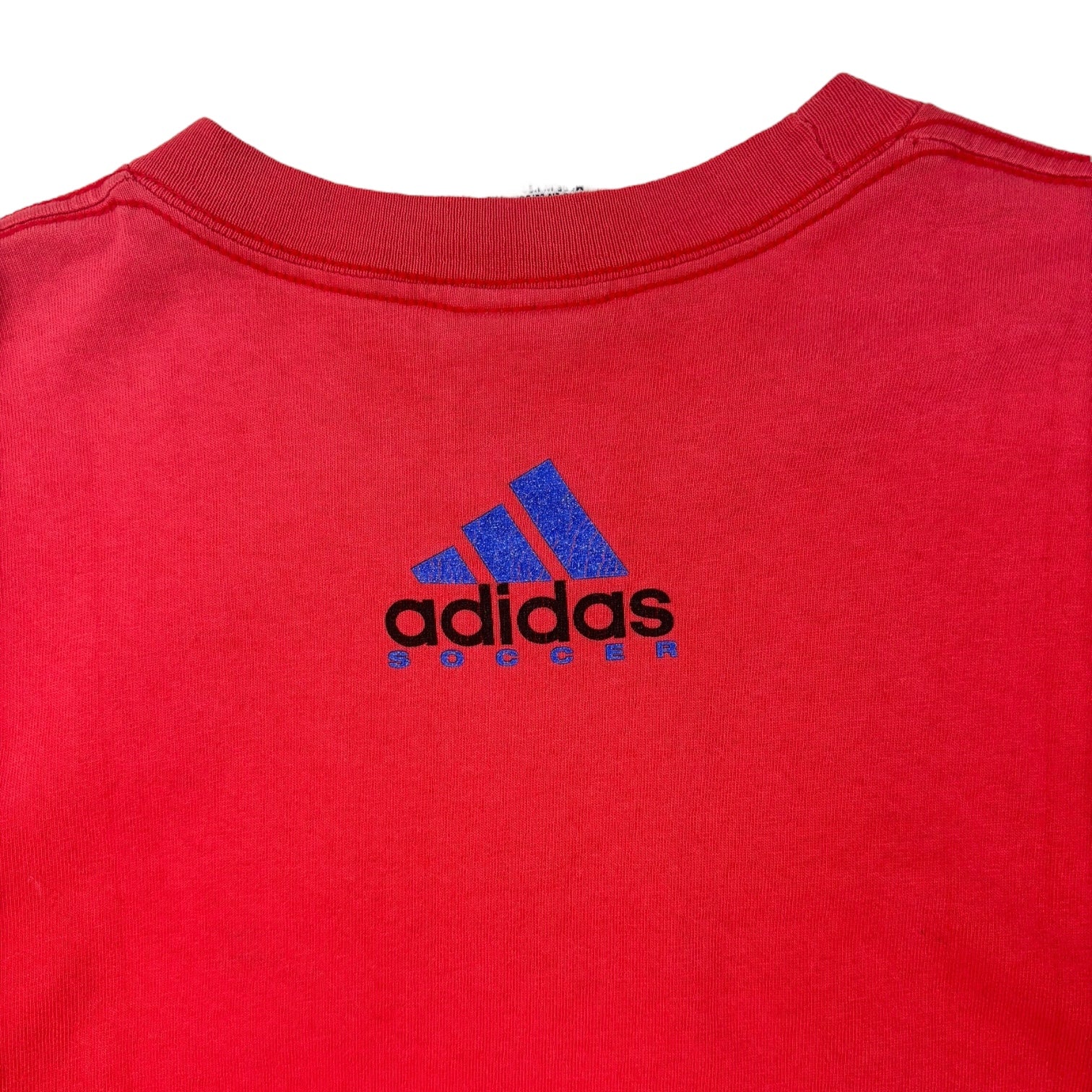 Vintage Adidas Soccer T-Shirt Red