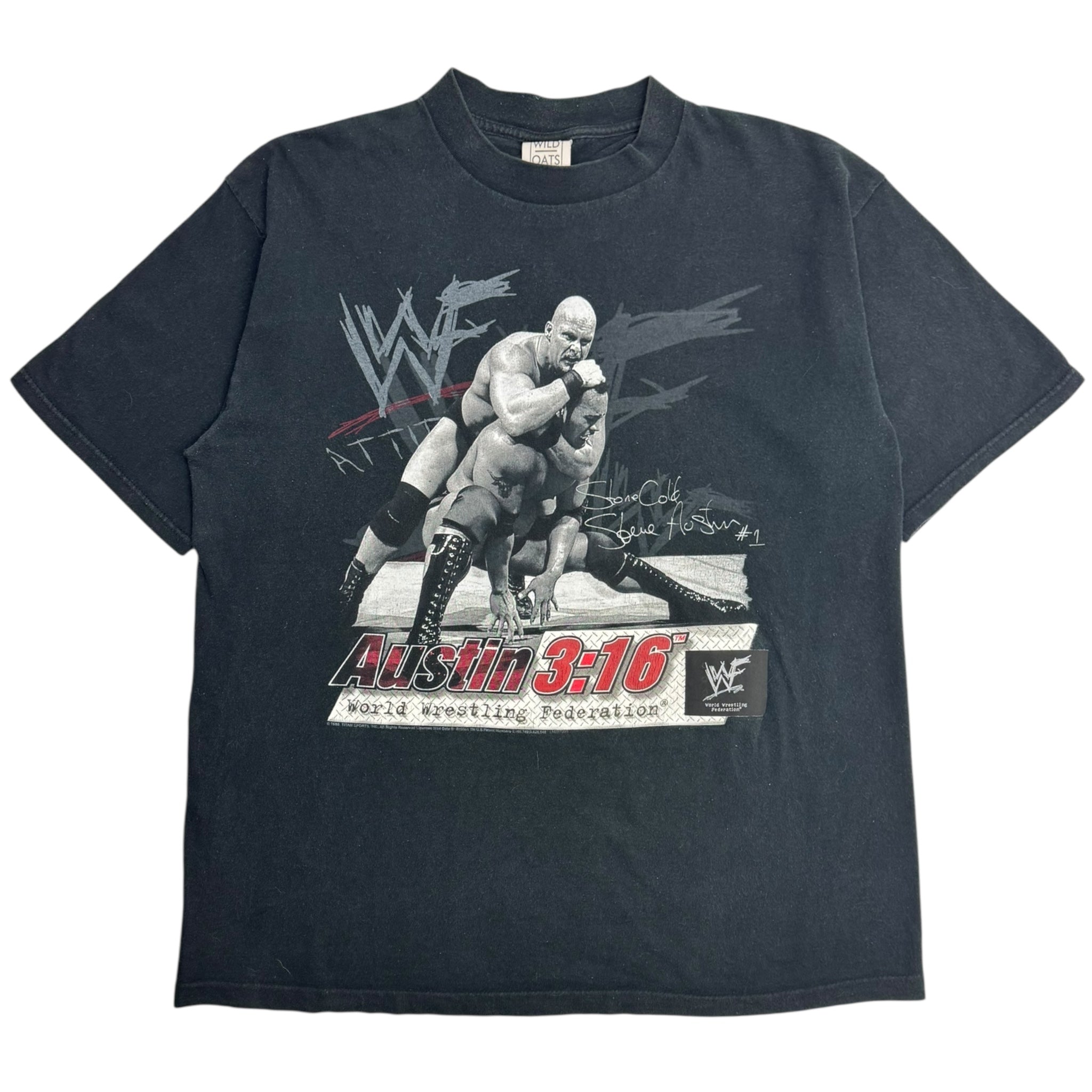 1998 WWF Steve Austin 3:16 Stone Cold T-Shirt