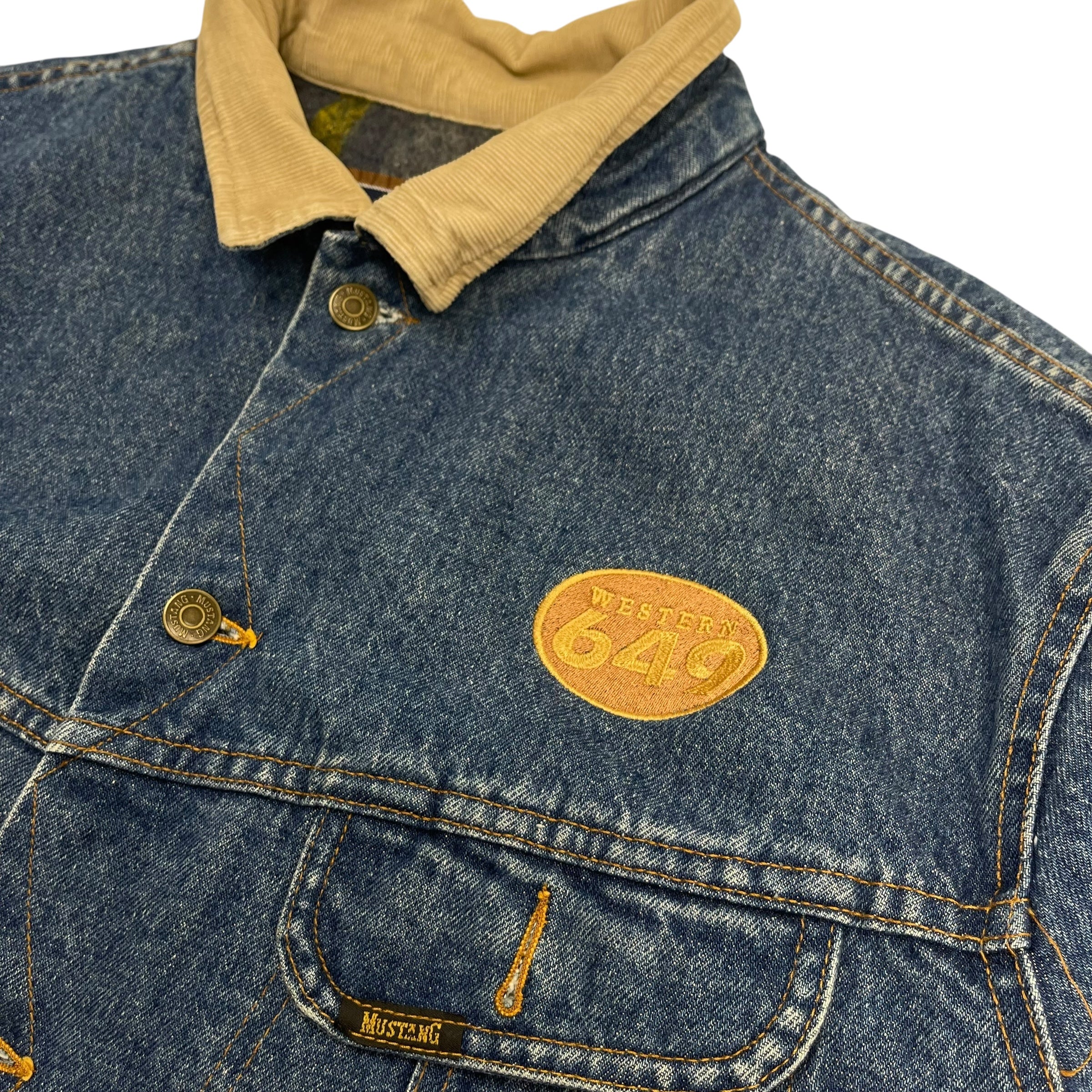 Vintage Lee Stormrider Embroidered Promo Denim Jacket