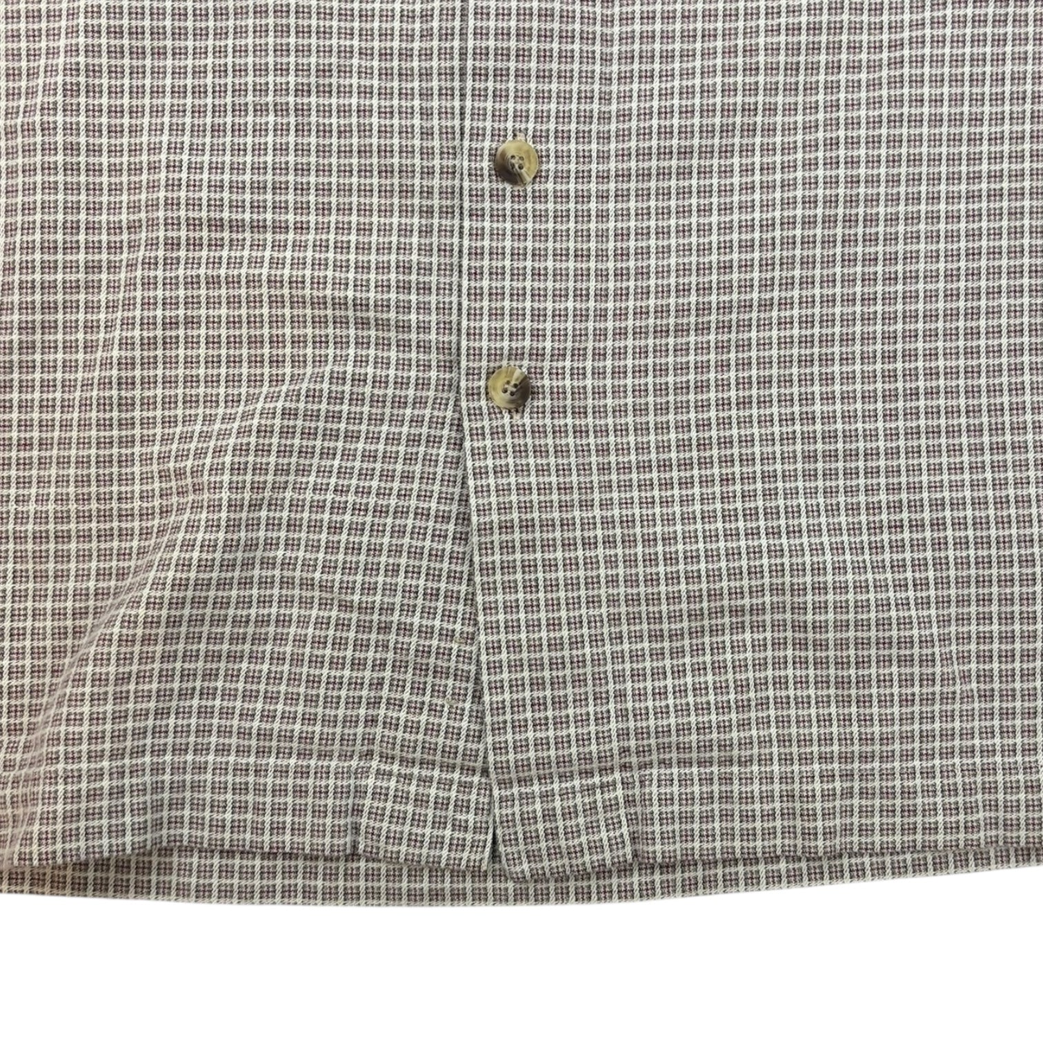 Vintage Levi Strauss & Co Checked Button-Up T-Shirt