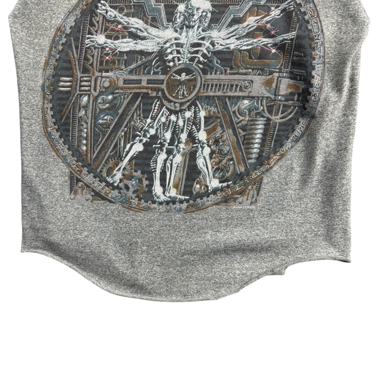 1985 Triumph Thunder World Tour Raglan Tee Black/Grey