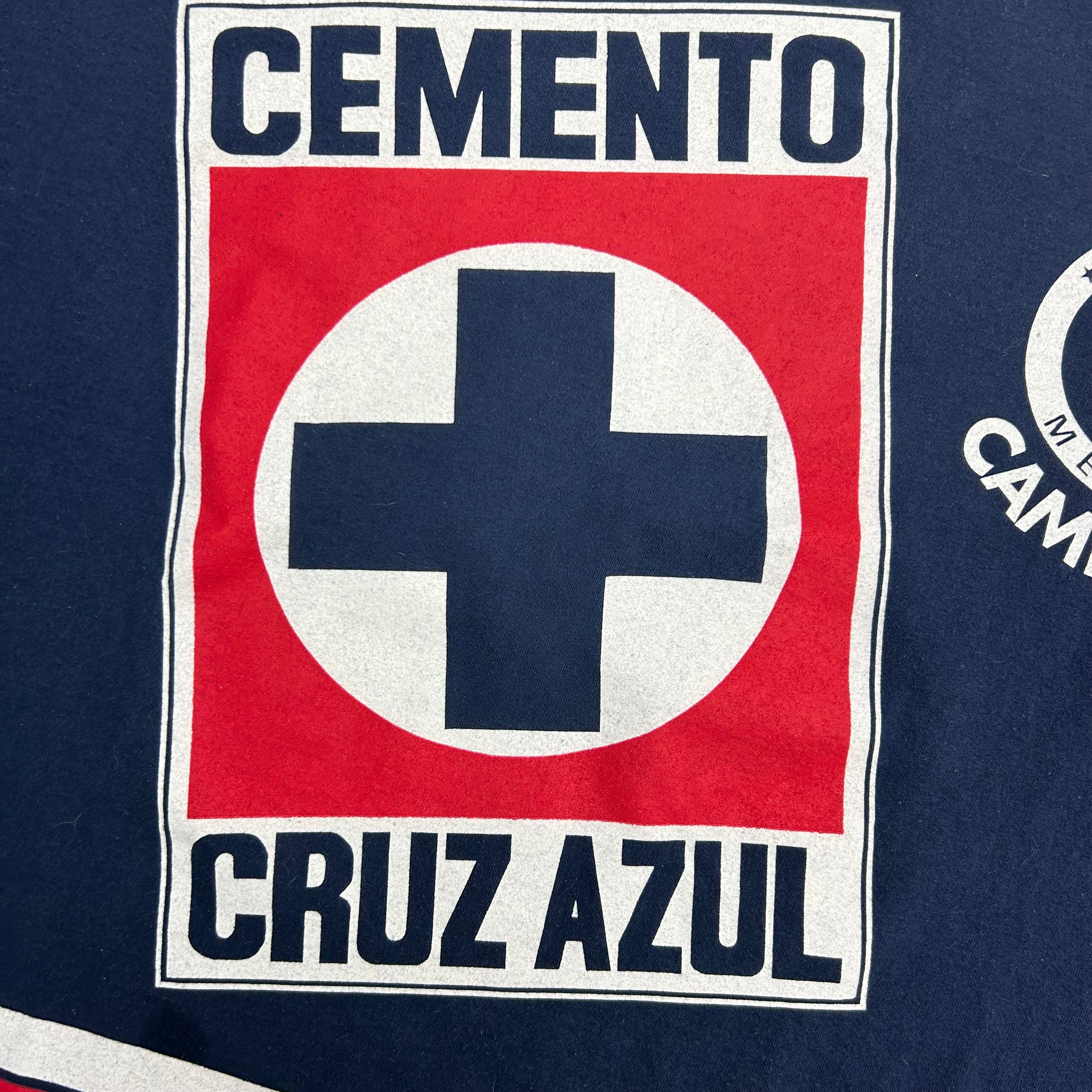 Vintage Cruz Azul Mexico Soccer Tee