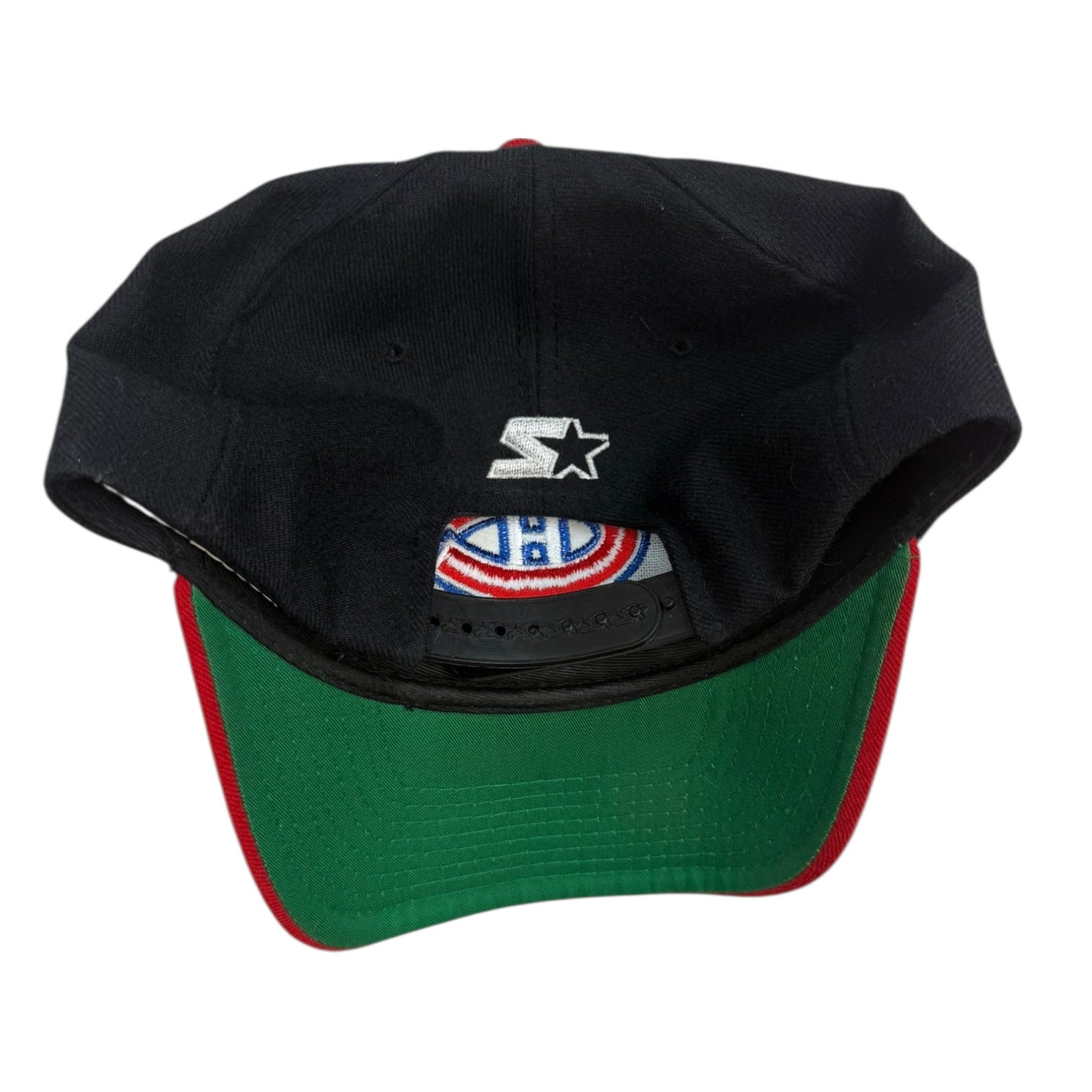 Vintage Montreal Canadiens Starter Wool Two Tone Snapback