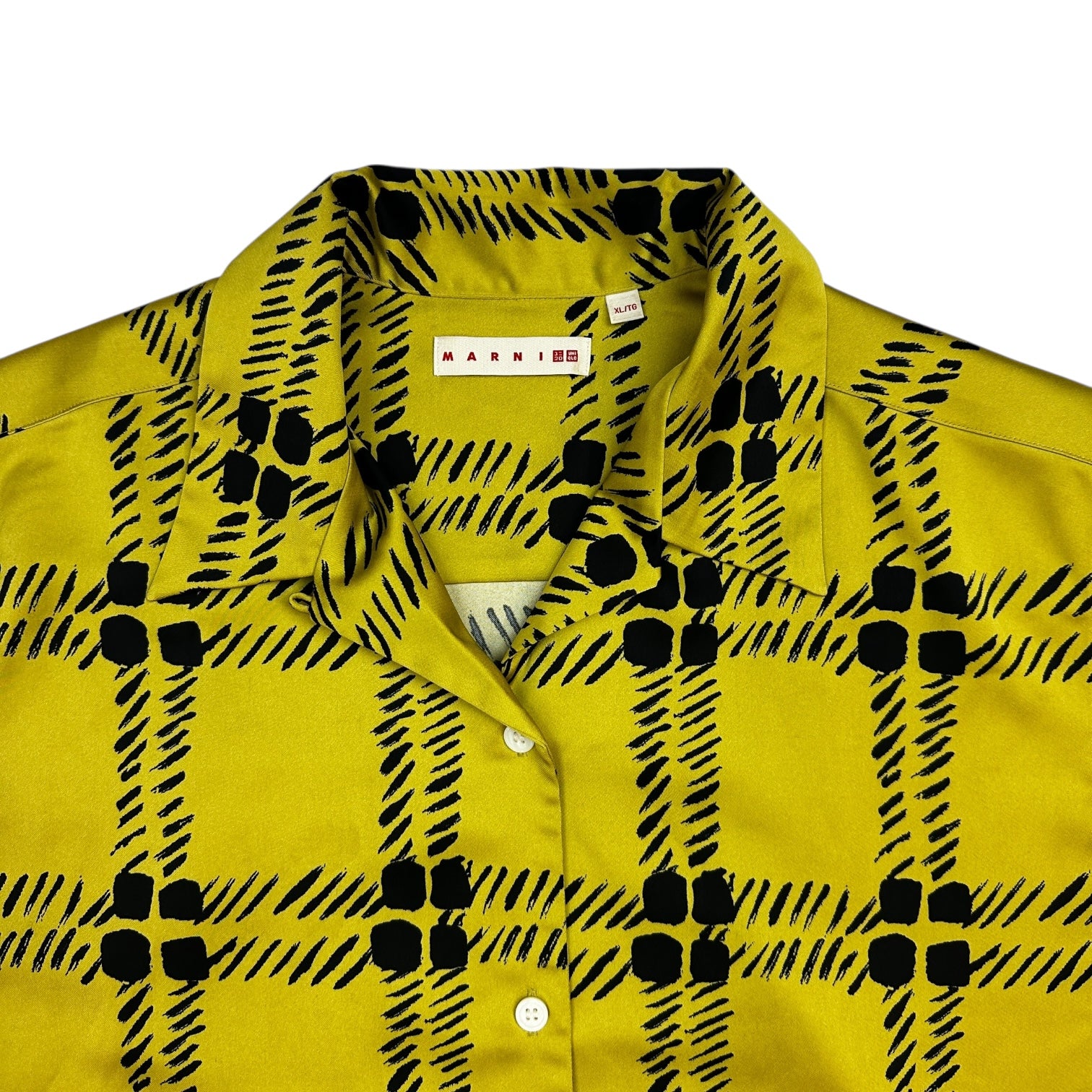 Marni x Uniqlo Box Button Up Shirt Yellow