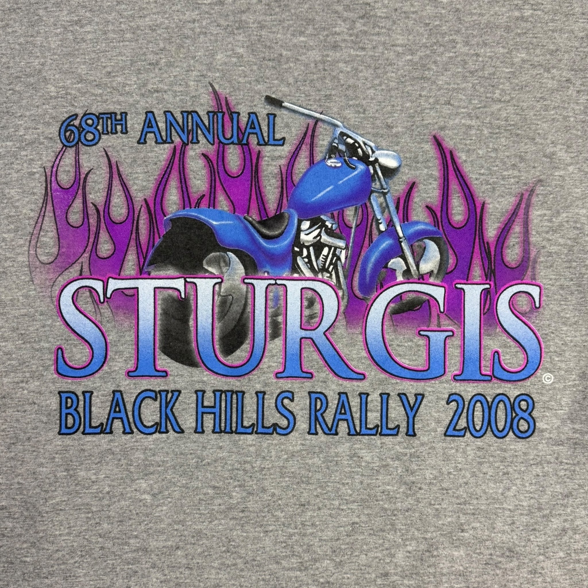 2008 Sturgis Flamesleeve Shirt