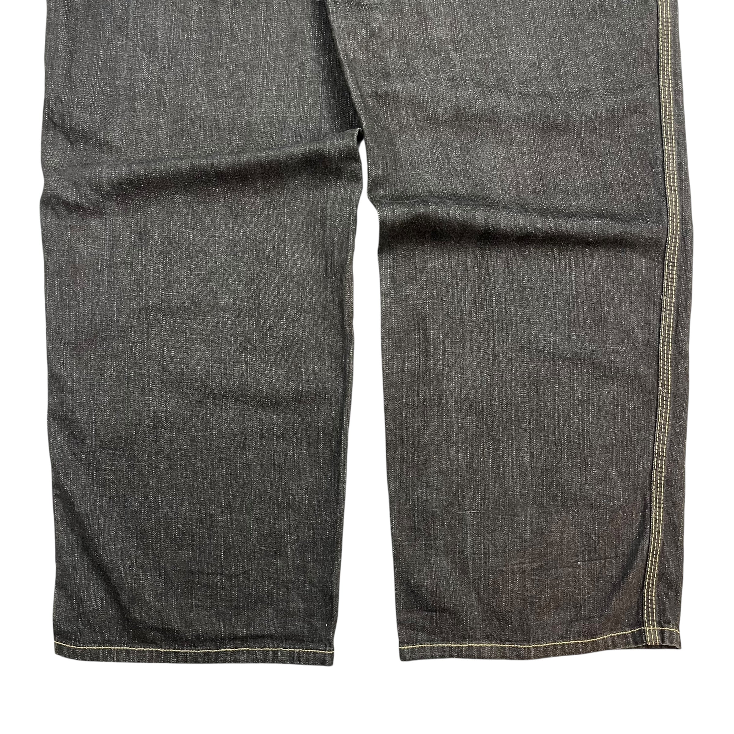 Ecko Unltd Baggy Carpenter Denim Pants Black
