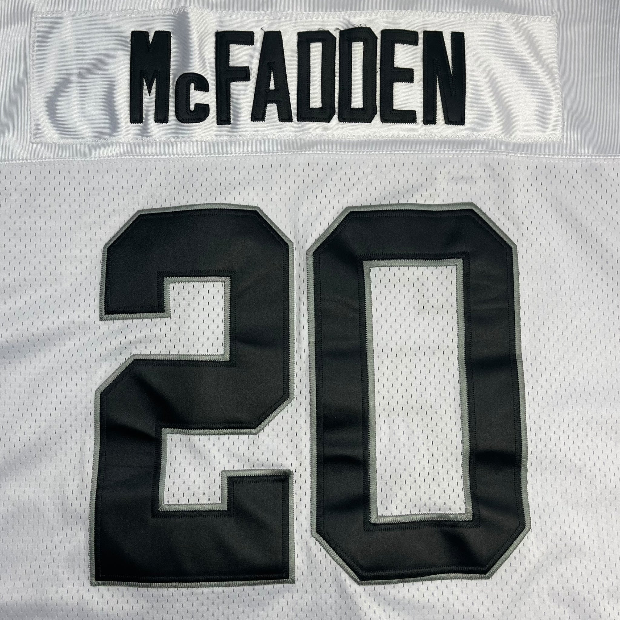 Reebok NFL Oakland Raiders Darren McFadden #20 Jersey White