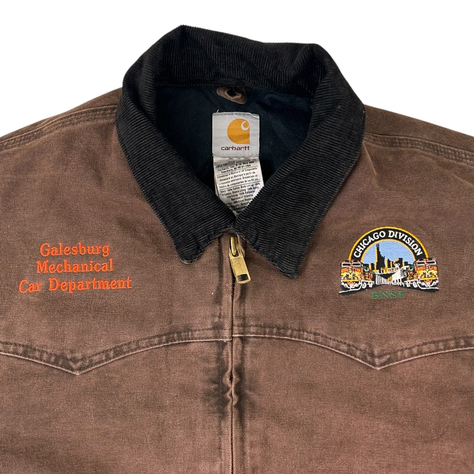 Vintage Carhartt Santa Fe Jacket Brown