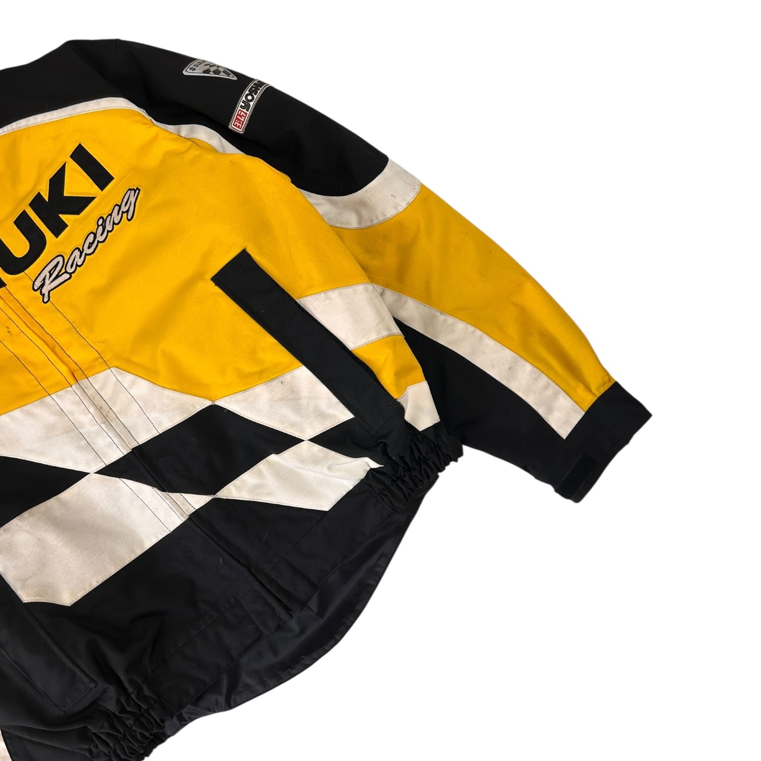 Vintage Suzuki Racing Jacket Yellow/Black