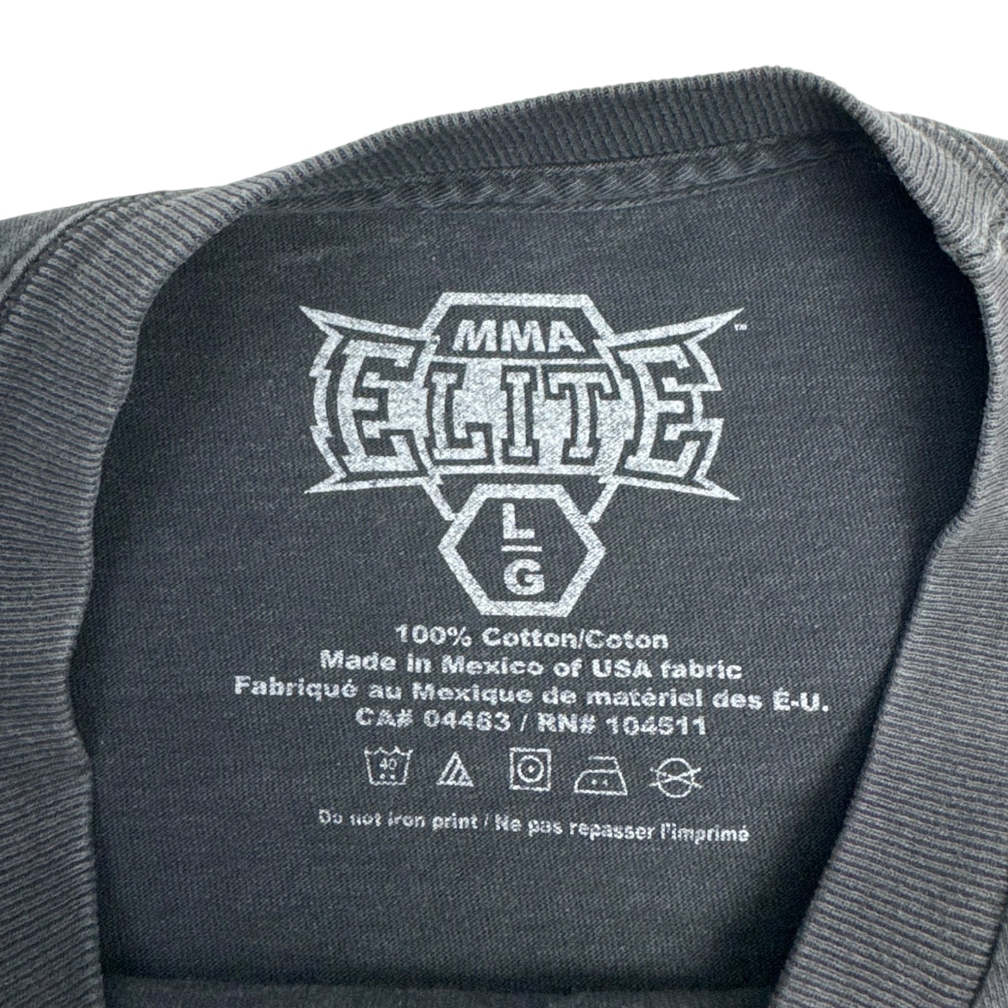 Y2K MMA Elite Screaming Skull Dominate Longsleeve T-Shirt