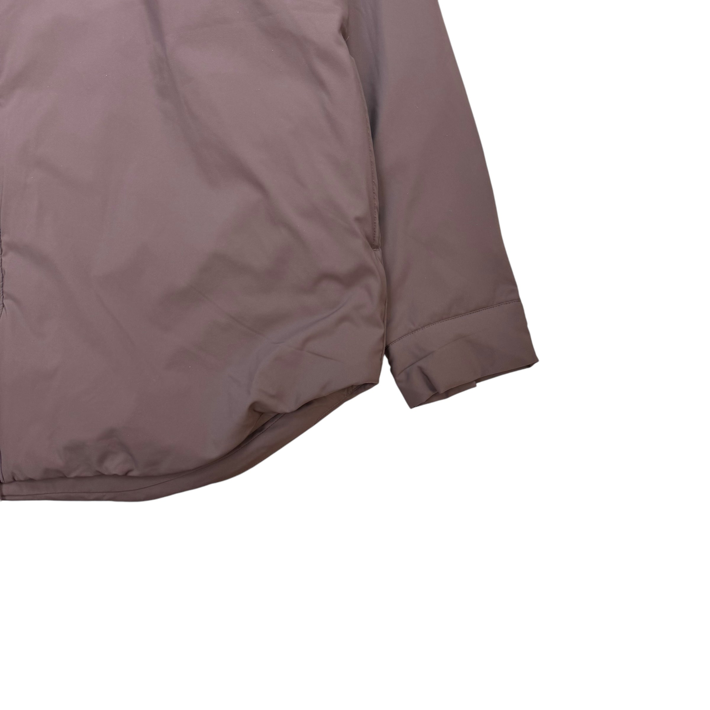 Fear Of God Essentials Down Puffer Jacket Burgundy