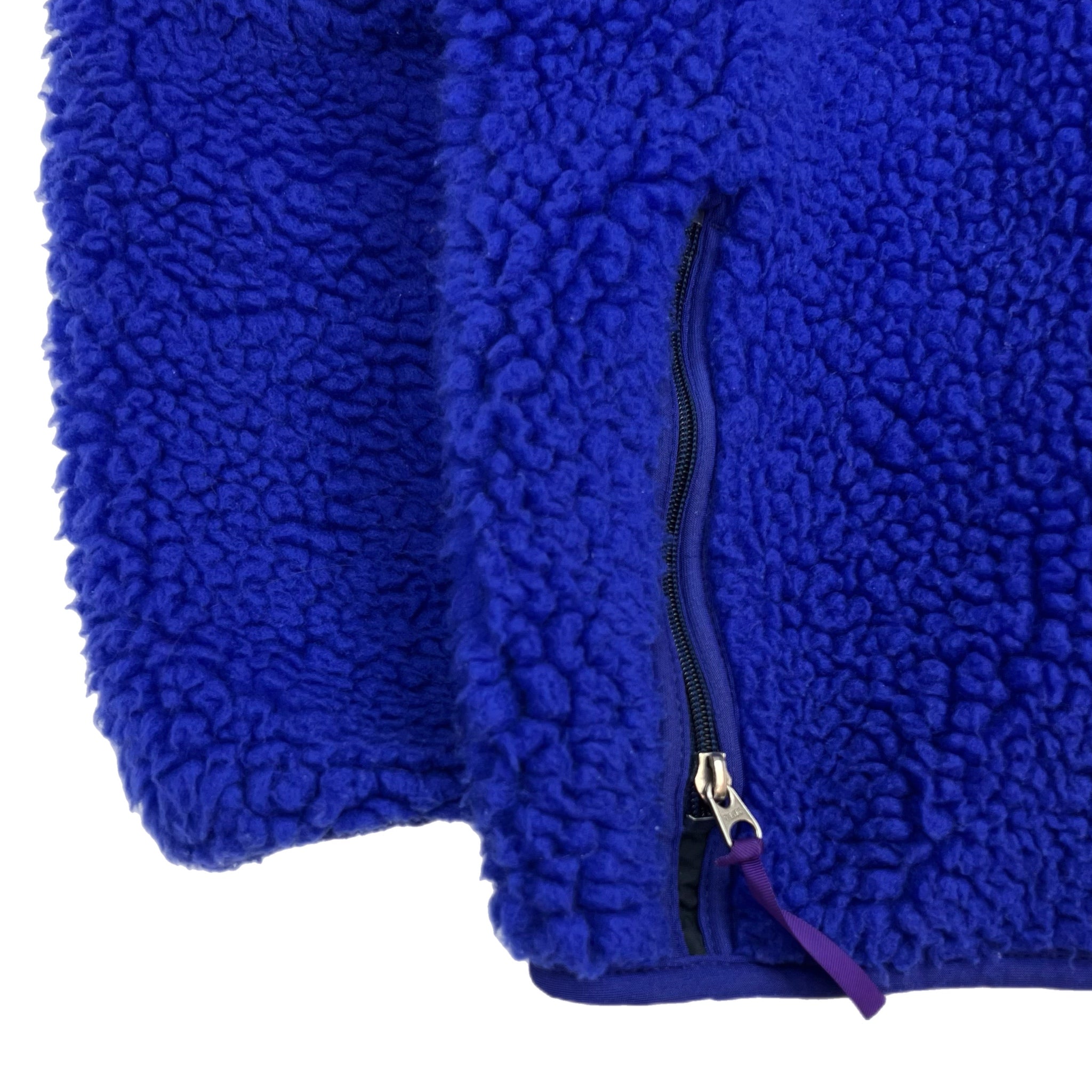 Vintage 1989 Patagonia Retro Deep Pile Fleece Cobalt
