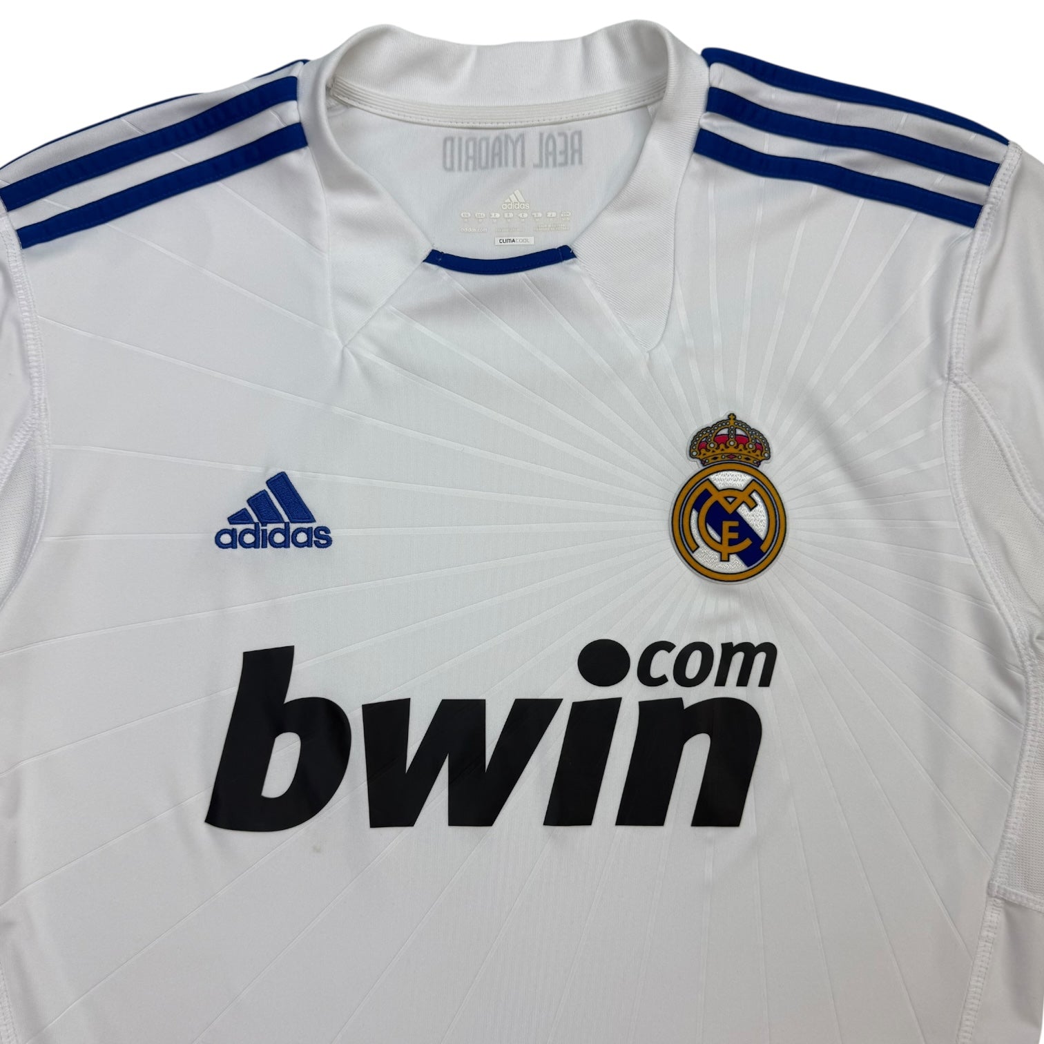 2010 Adidas Real Madrid Jersey White/Blue