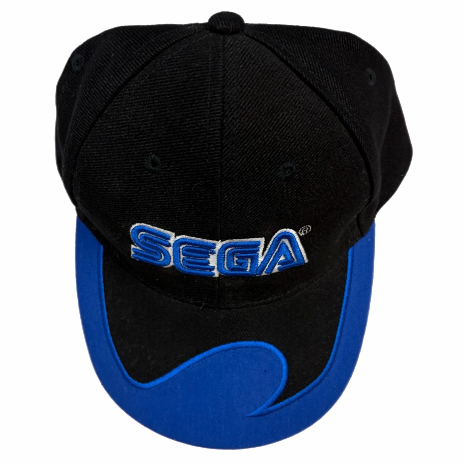 Vintage Sega WWE Promo Hat Black/Royal Blue