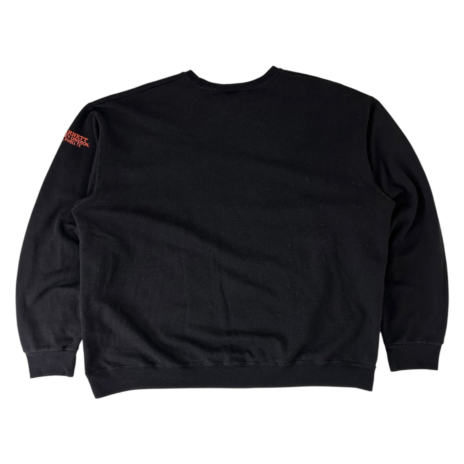 Vintage Harley Davidson El Paso Crewneck Black