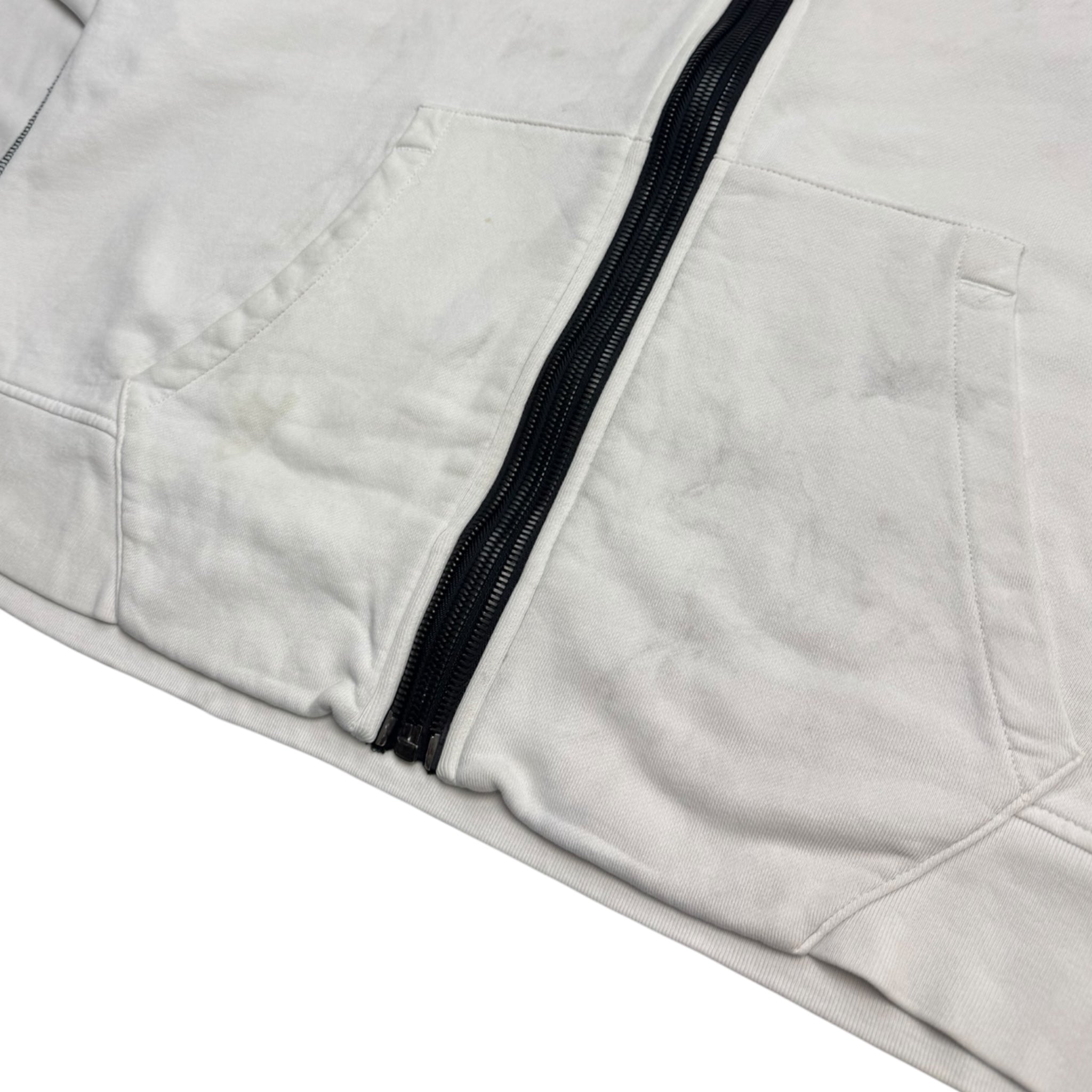 Y2K True Religion Gothic Spellout Zip Up Hoodie