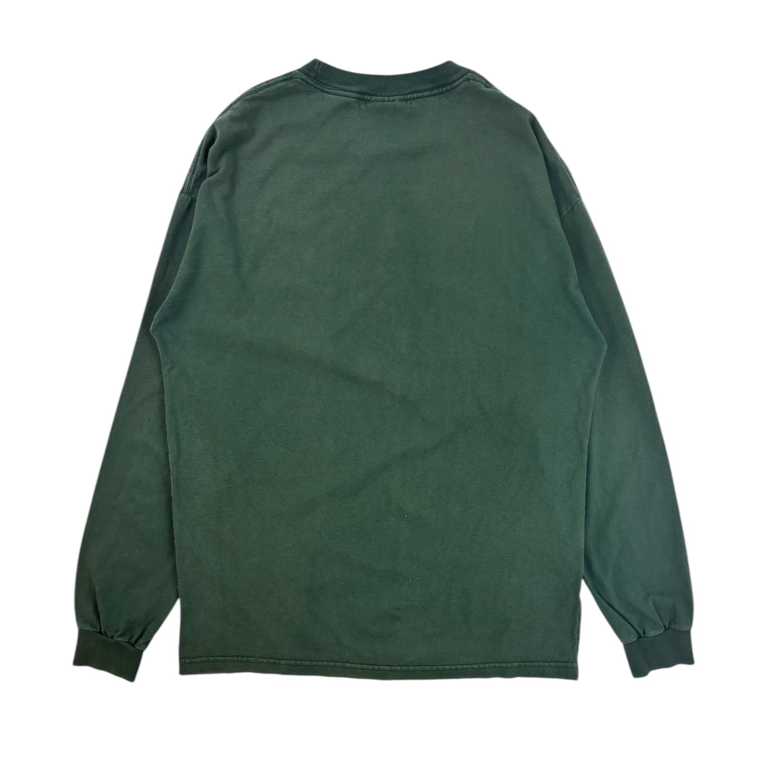 Vintage Y2K 105dB Racing LongSleeve T-Shirt Green