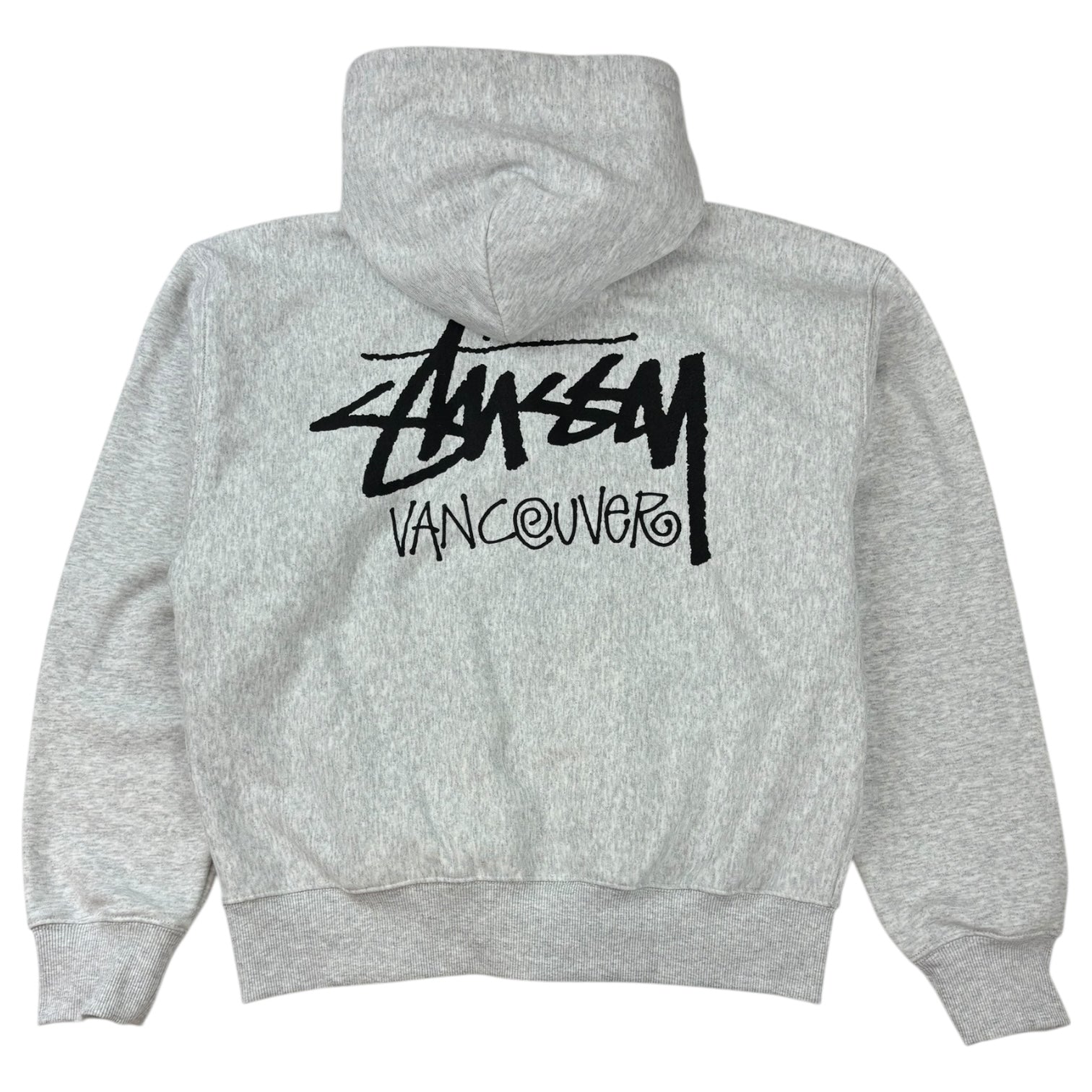 Stussy Vancouver Chapter Zip-Up Hoodie Ash Heather