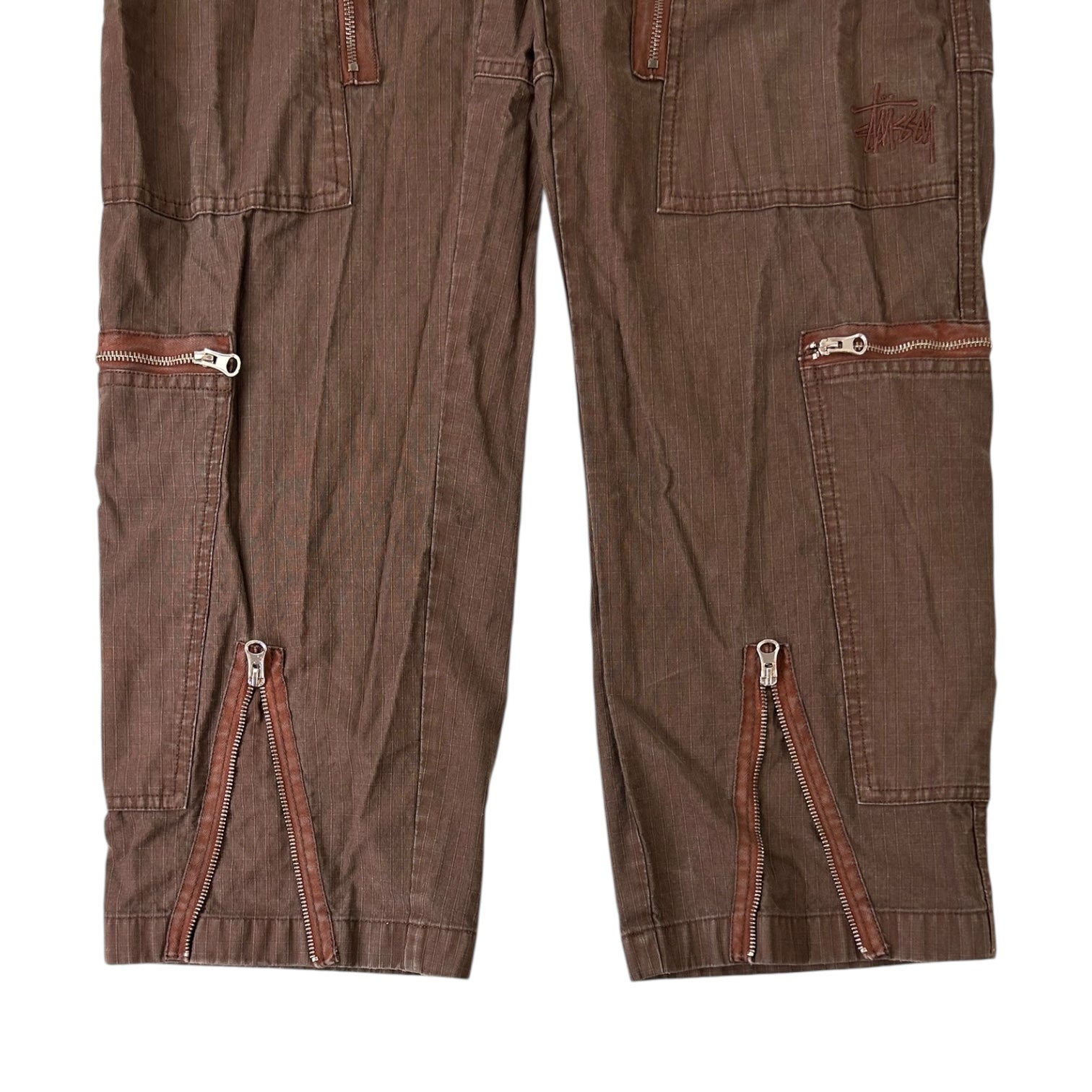 Stussy Ripstop Flight Pants Brown