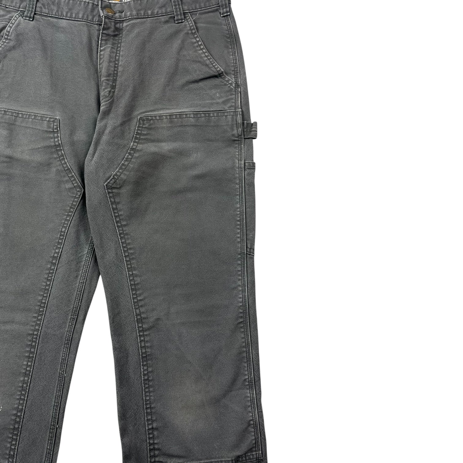 Vintage Carhartt Double Knee Pants Grey