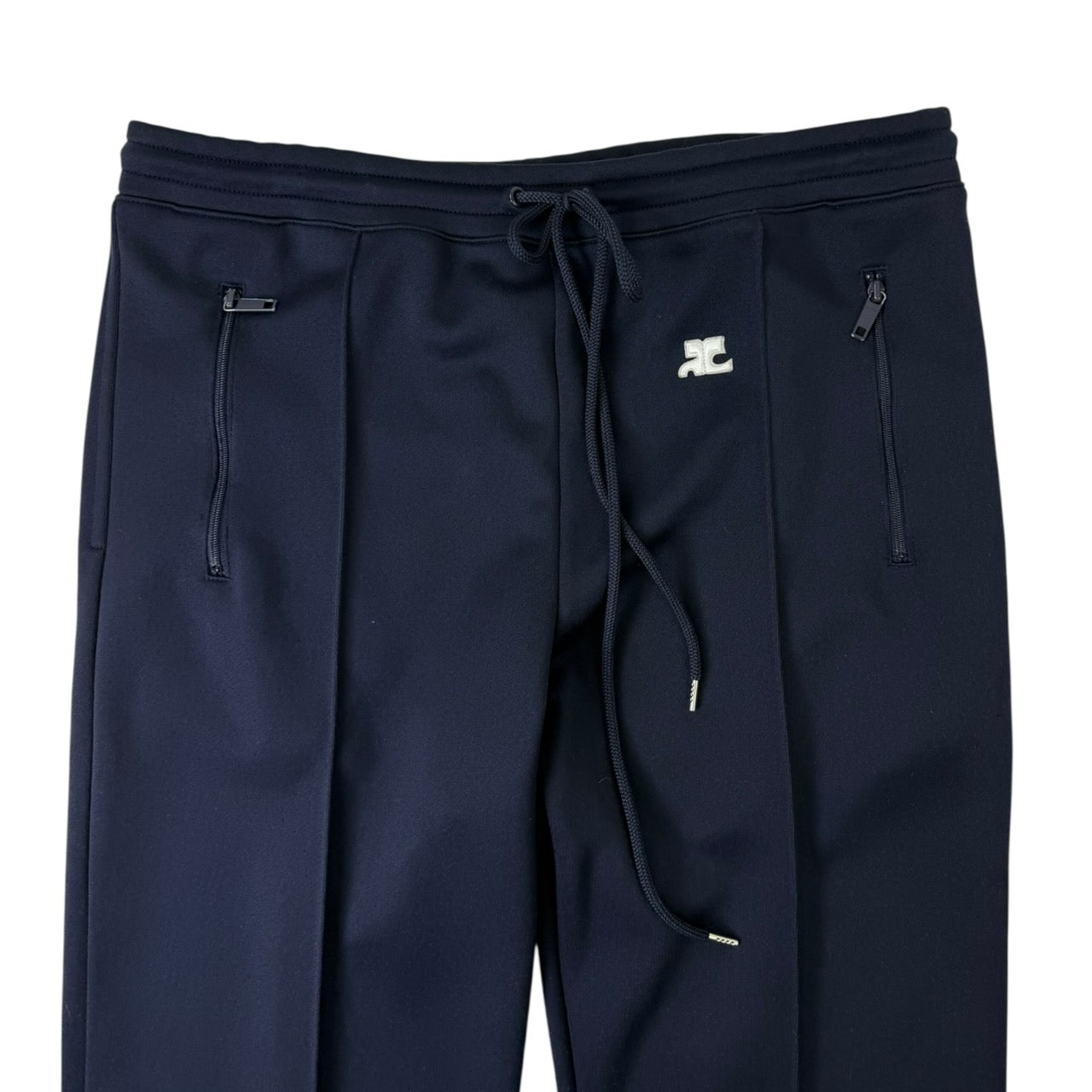 Courreges Interlock Tracksuit Set Navy