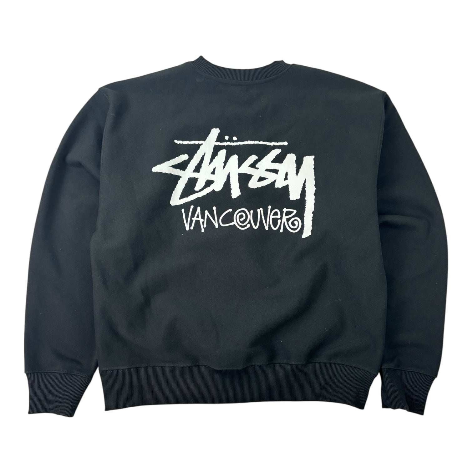 Stussy Vancouver Chapter Crewneck Black