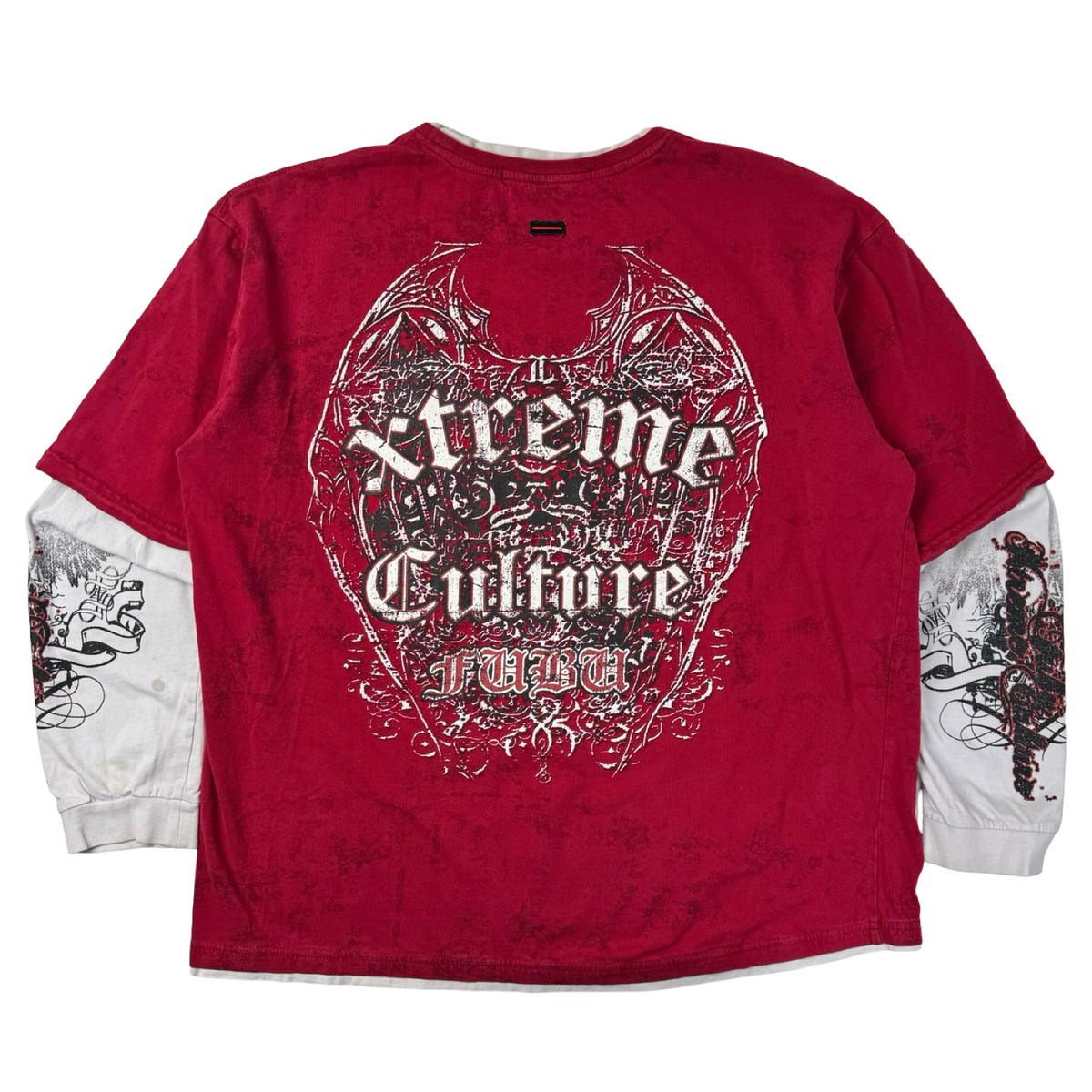 Vintage Y2K Fubu Xtreme Couture Layered Longsleeve T-Shirt