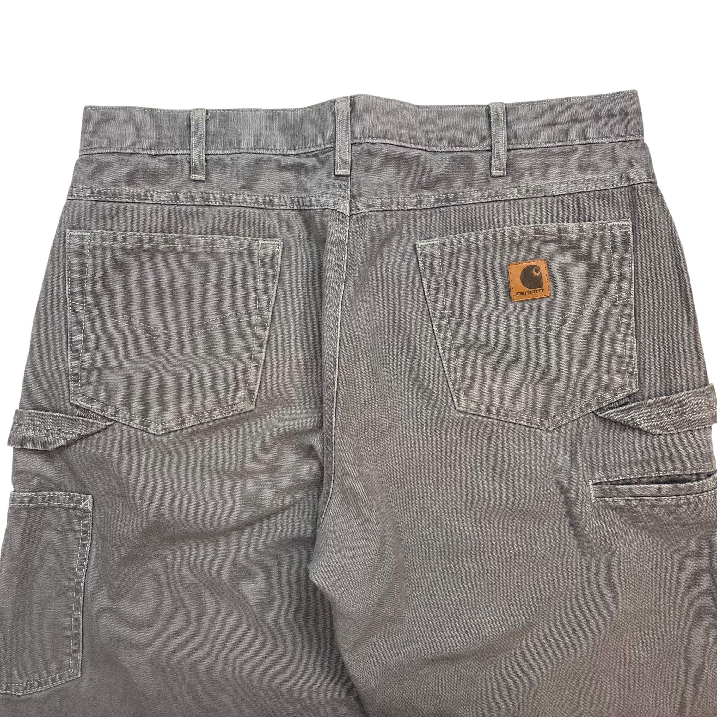 Vintage Carhartt Dungaree Pants Grey