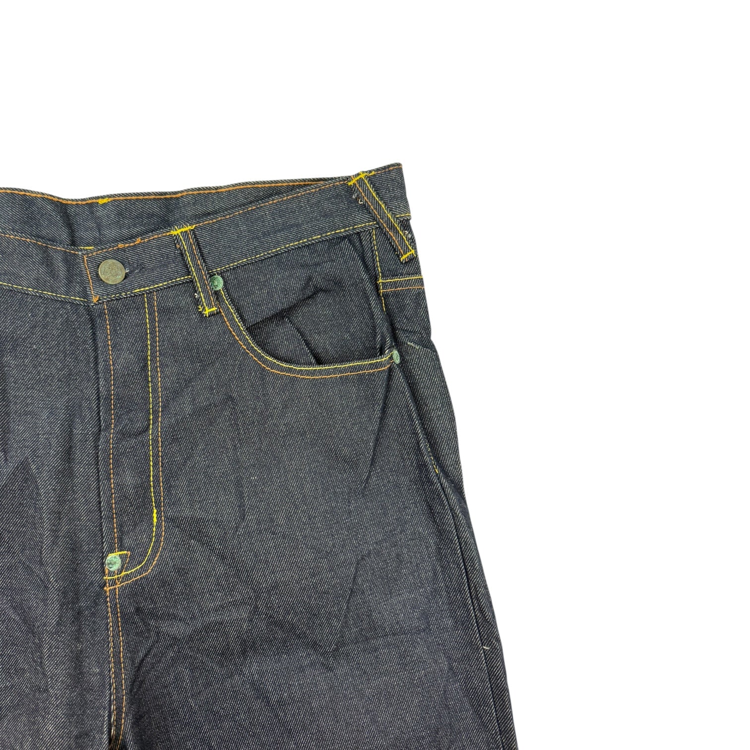 Vintage Evisu Diacock Denim Jeans Raw