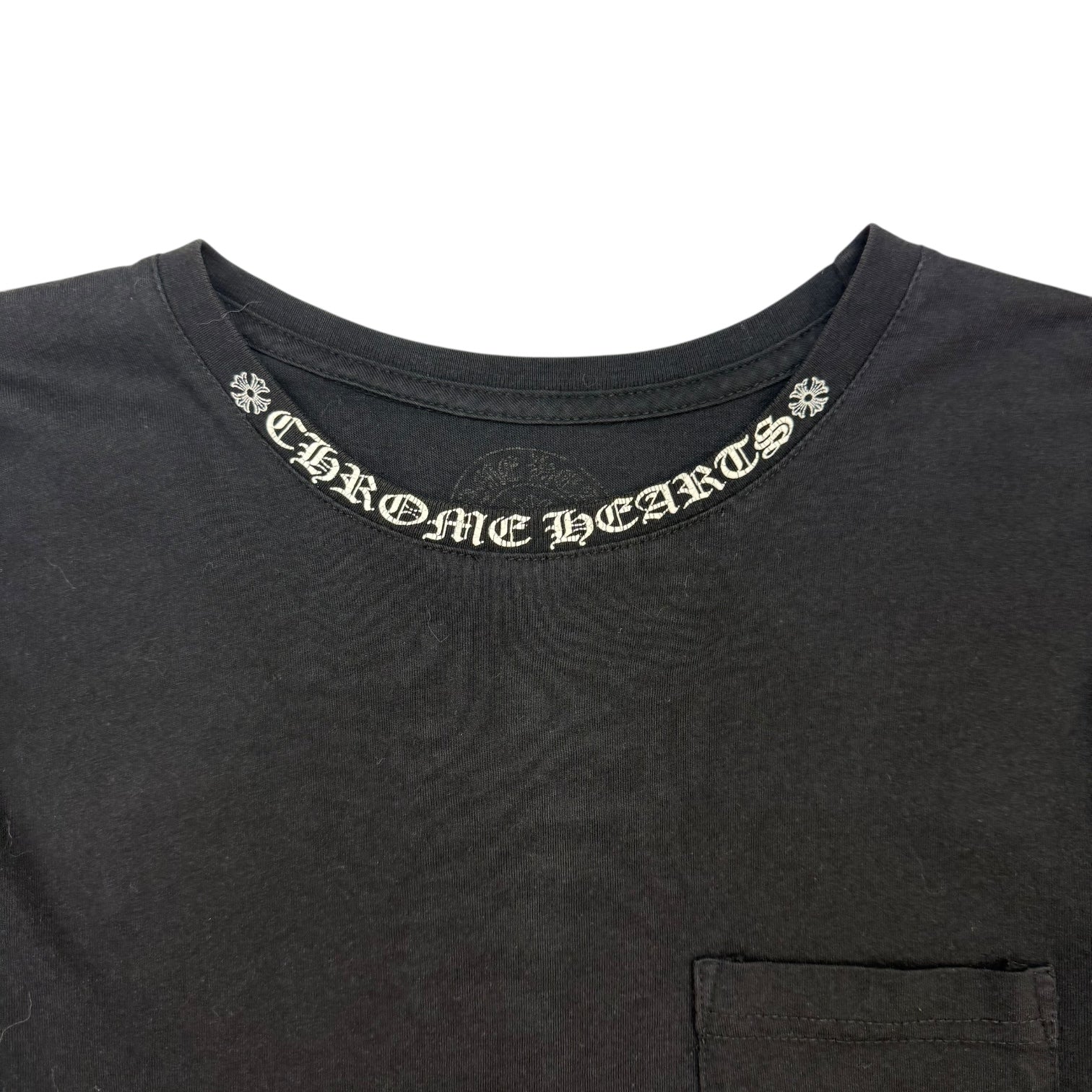 Chrome Hearts Neck Logo L/S Tee Black
