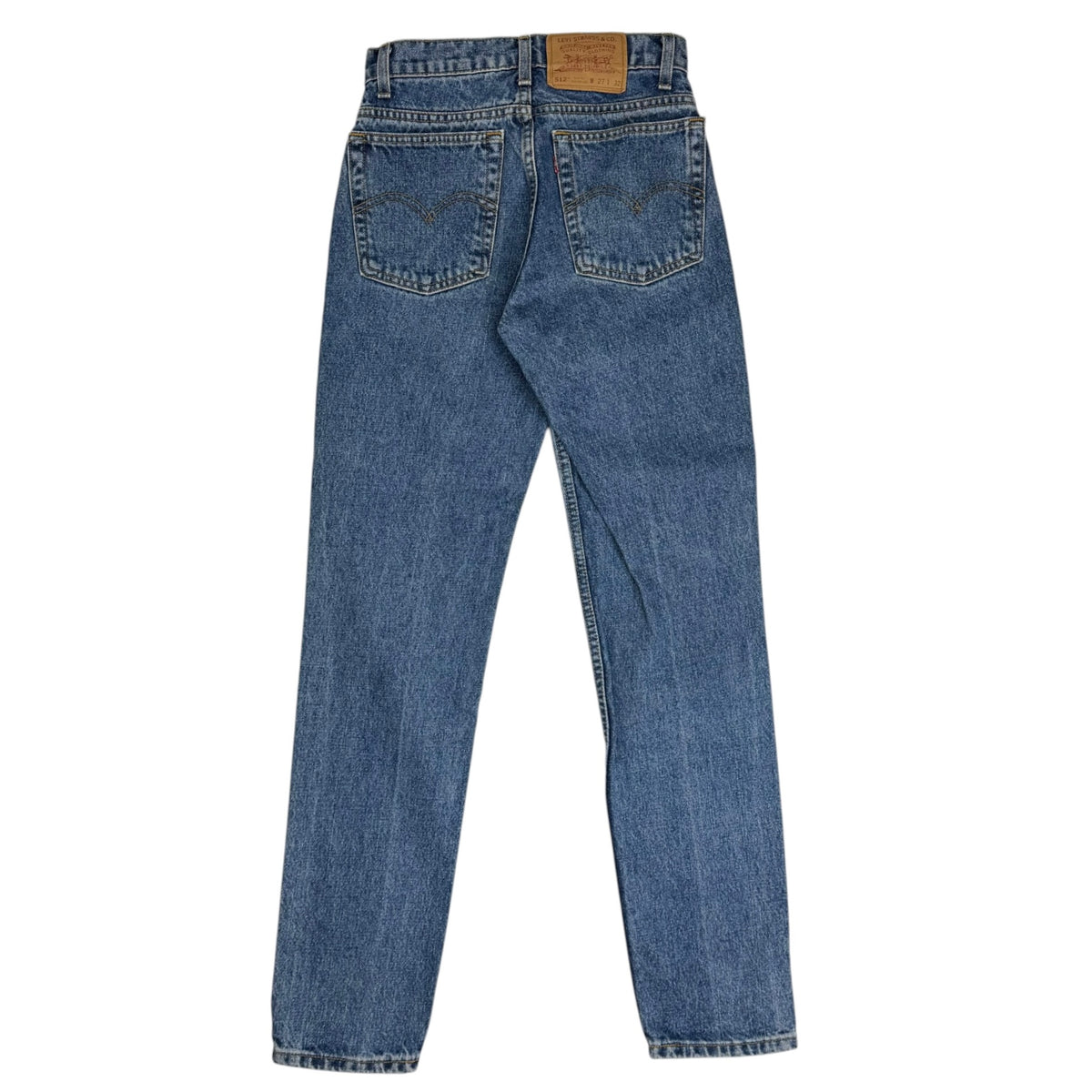 (W) Levi’s 512 Medium Wash Jeans Blue