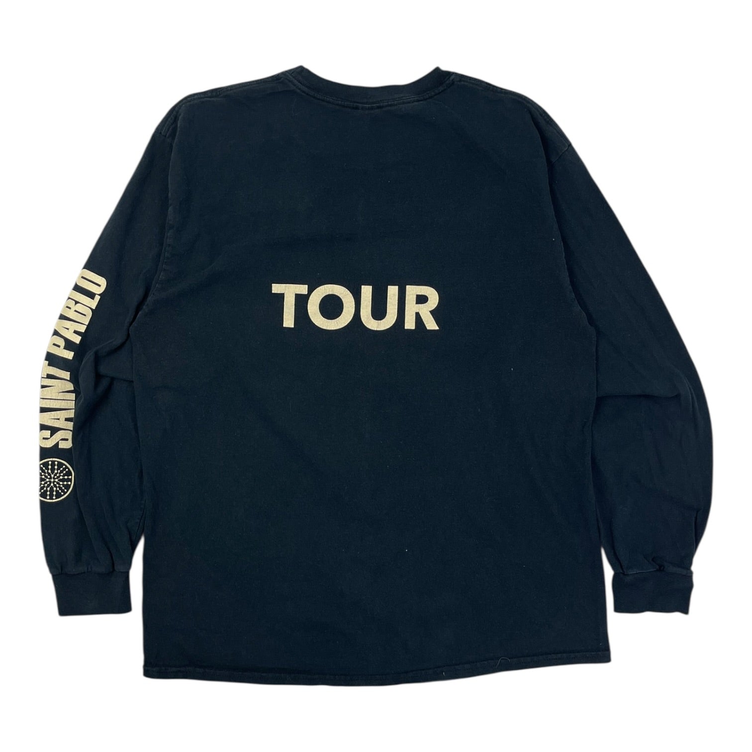 Kanye West Saint Pablo Tour L/S T-Shirt Navy