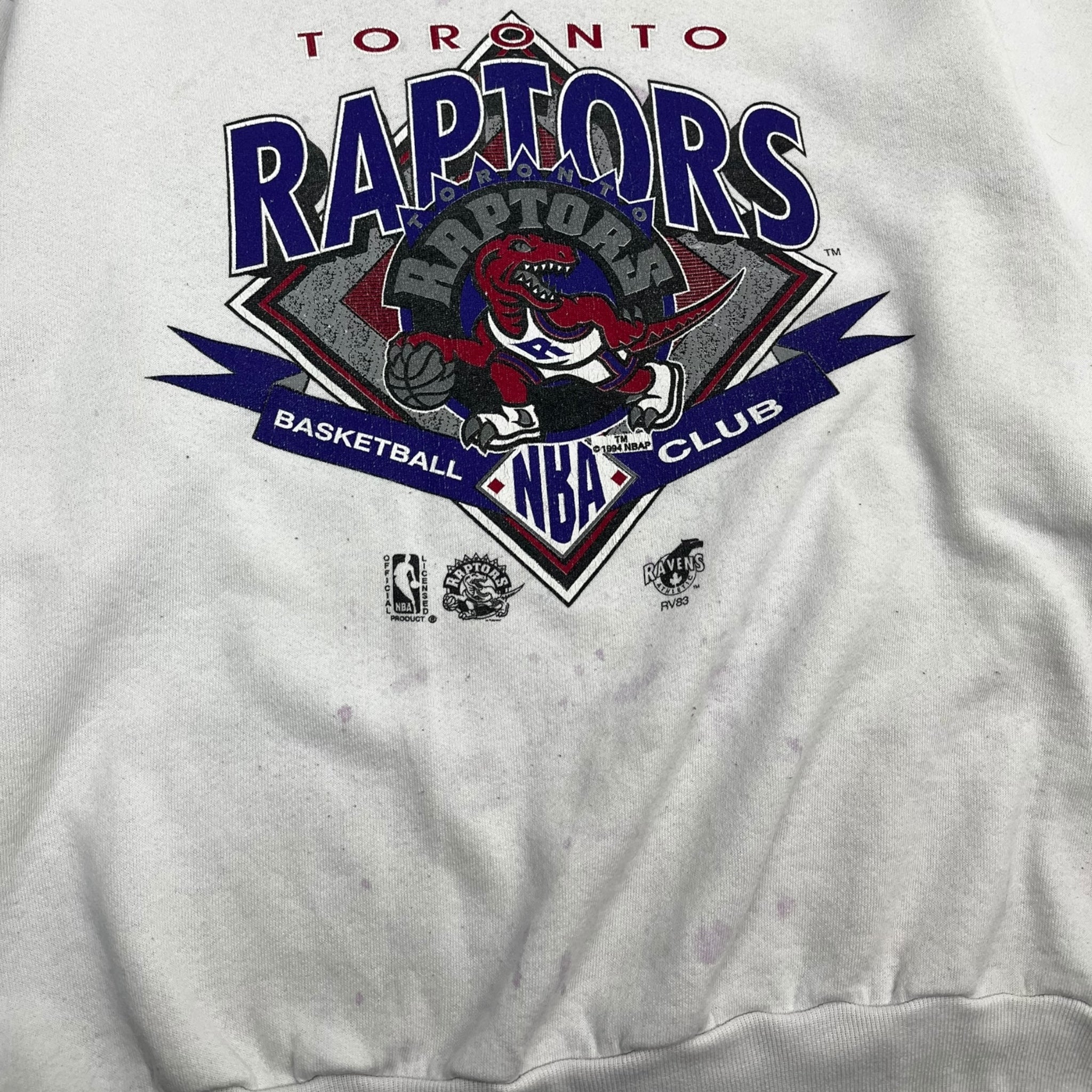 1994 Toronto Raptors Classic Design Crew