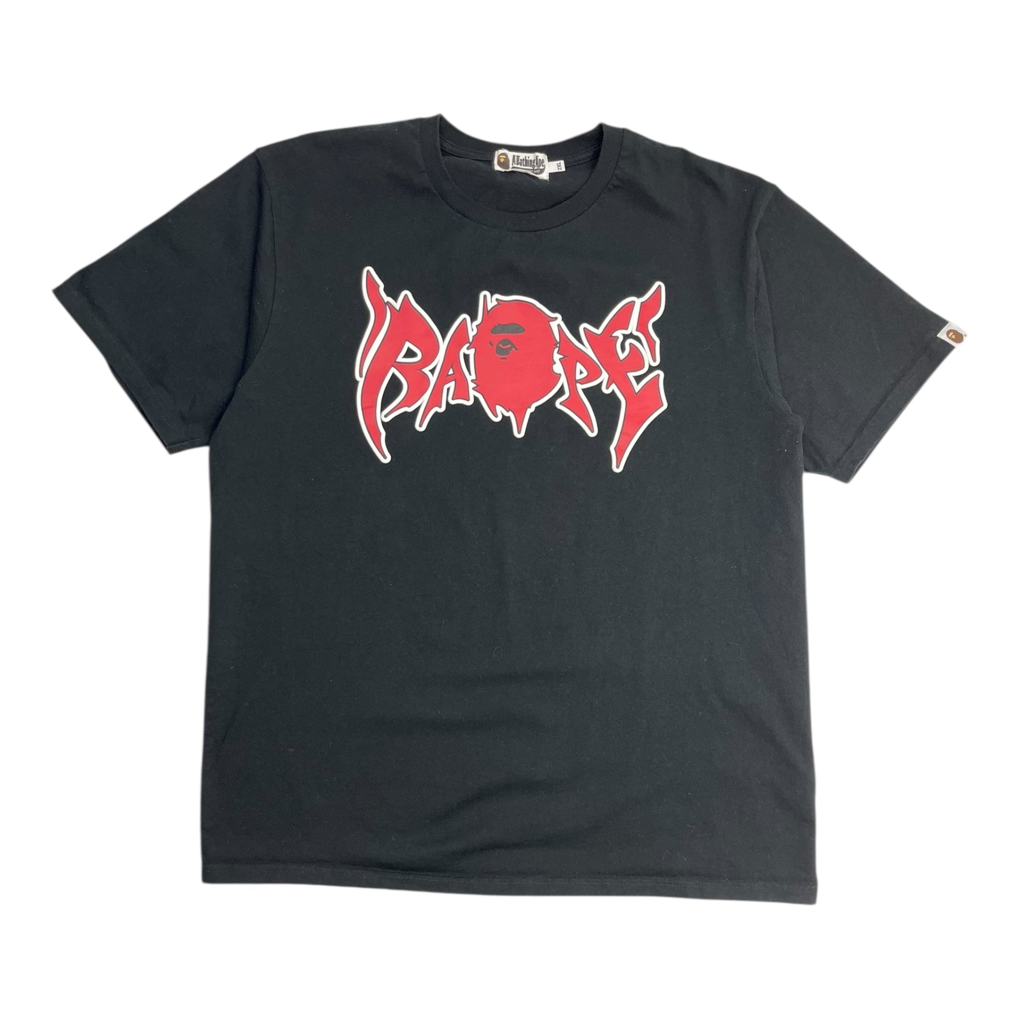 BAPE Graffiti Tee Black/Red