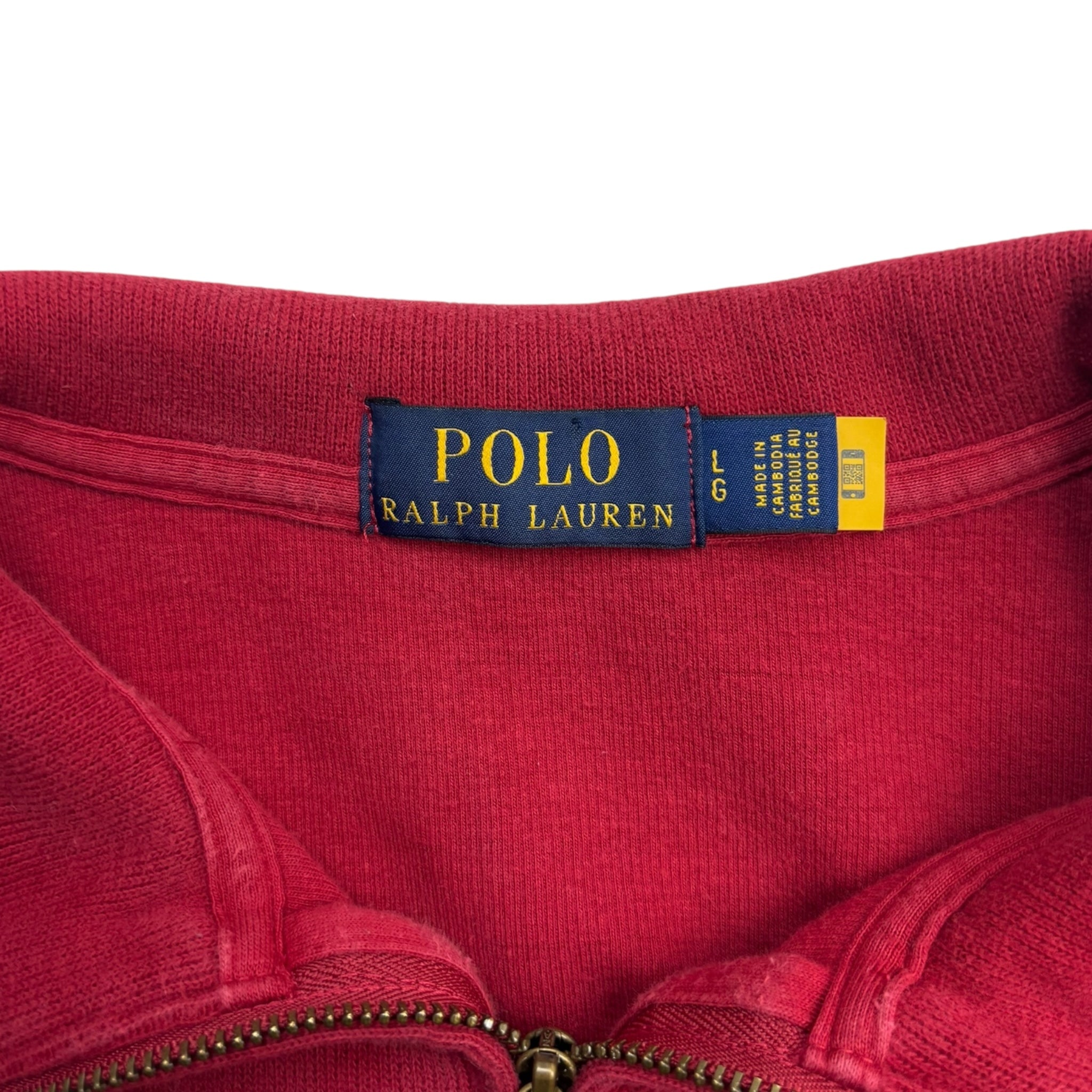 Polo Ralph Lauren Quarter Zip Red