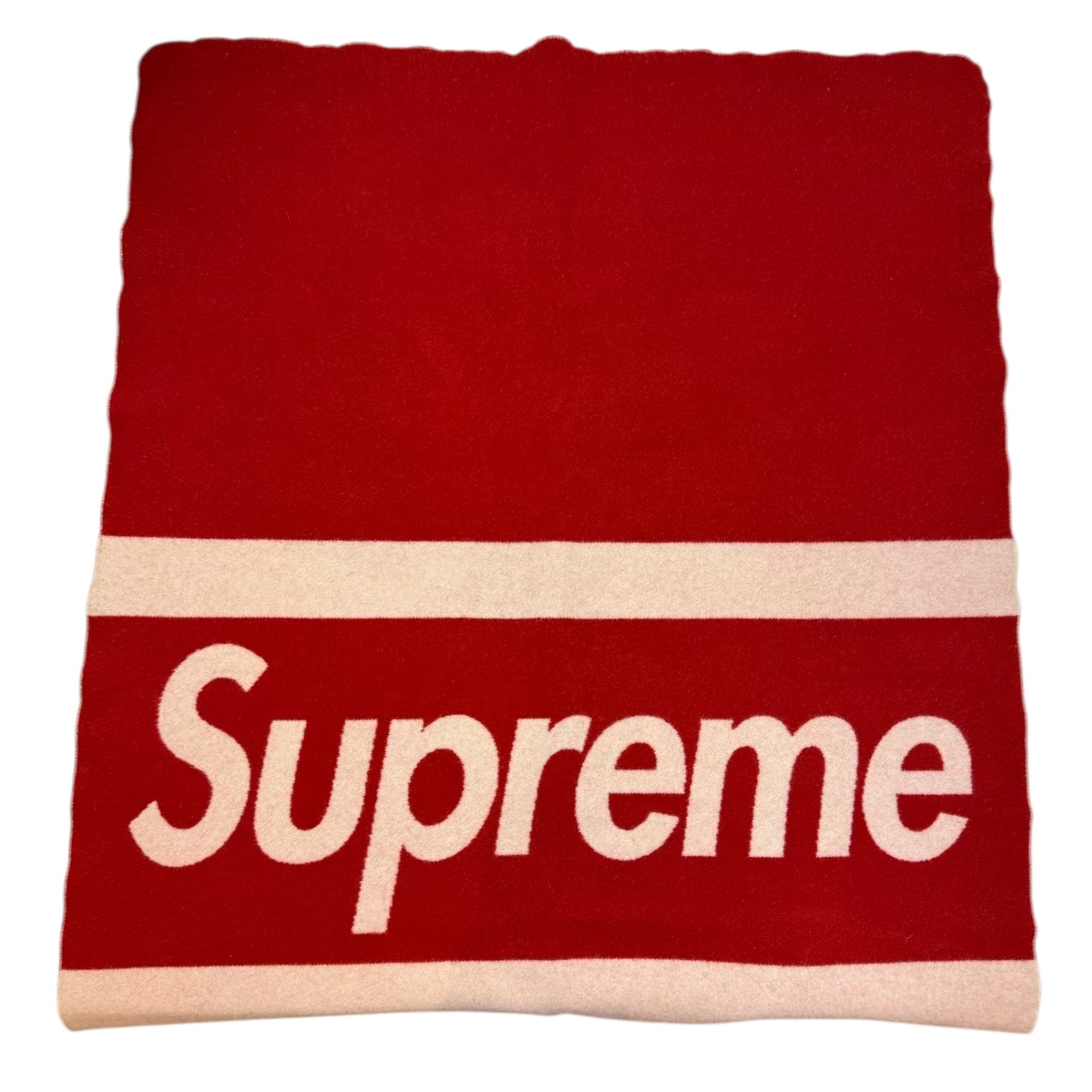 Supreme x Faribault Box Logo Blanket Red