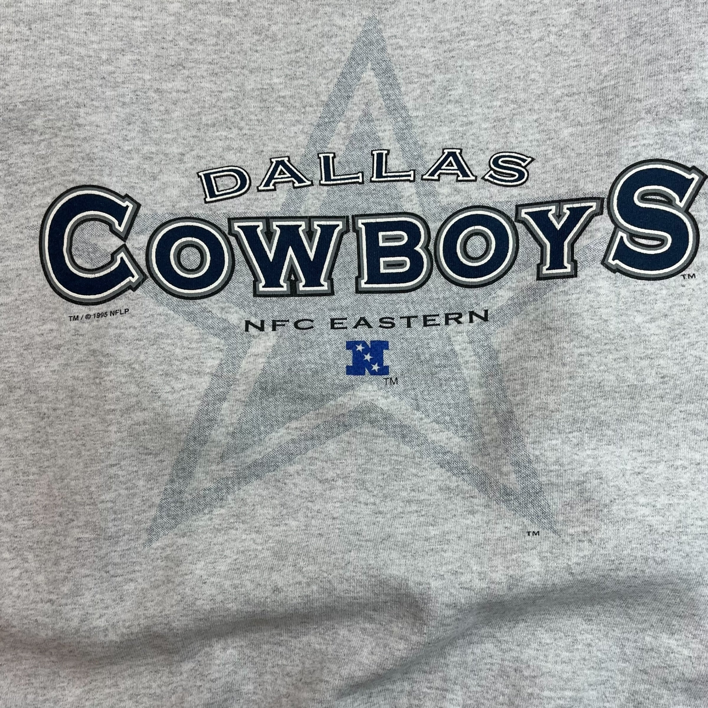 1995 Dallas Cowboys Crewneck Grey