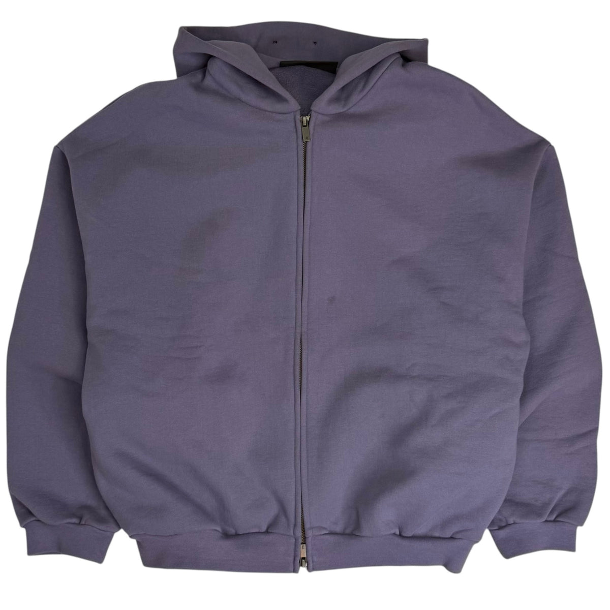Fear of God Essentials Heavy Fleece Full Zip Hoodie Lavender