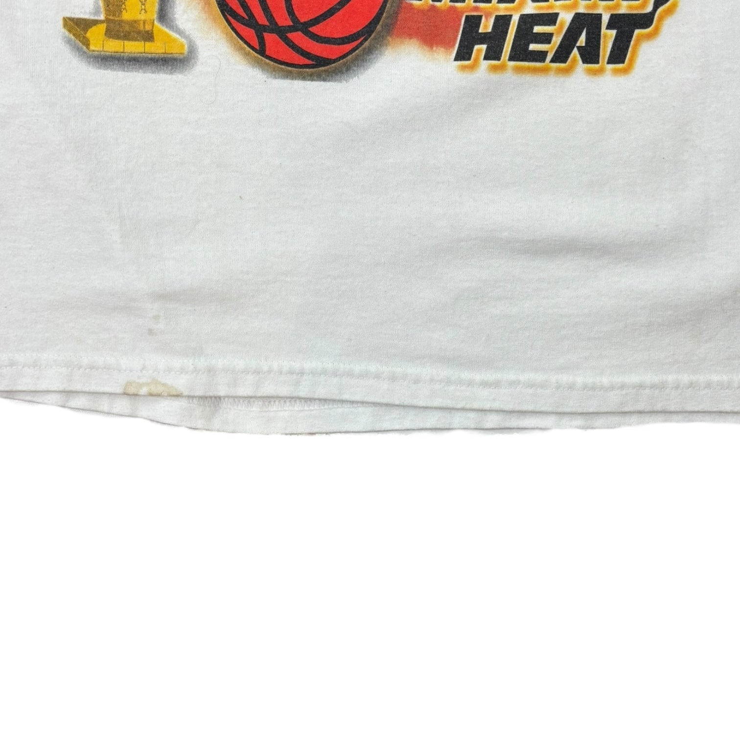 Vintage 2006 Miami Heat NBA Champions T-Shirt White