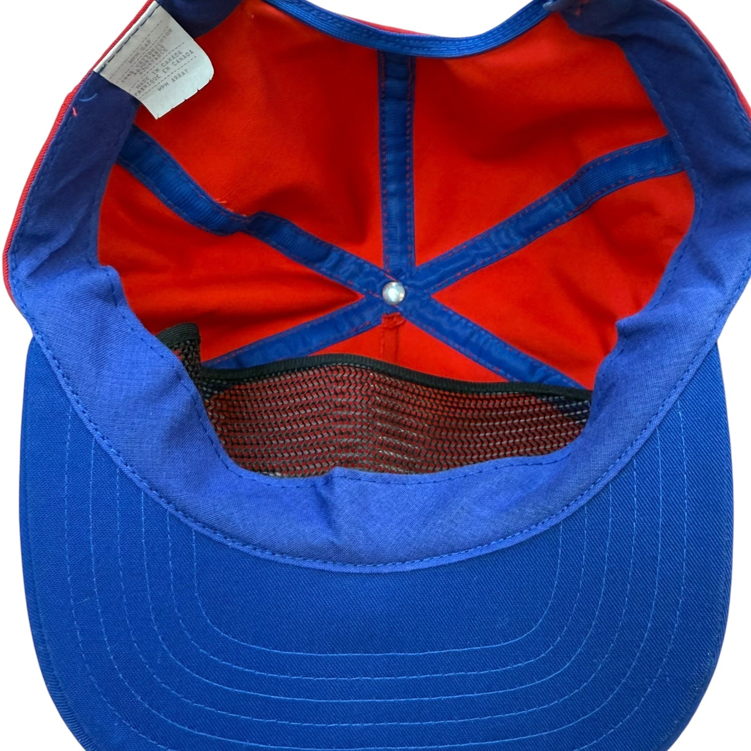 Vintage Indy Car World Series SnapBack Hat Red/Black