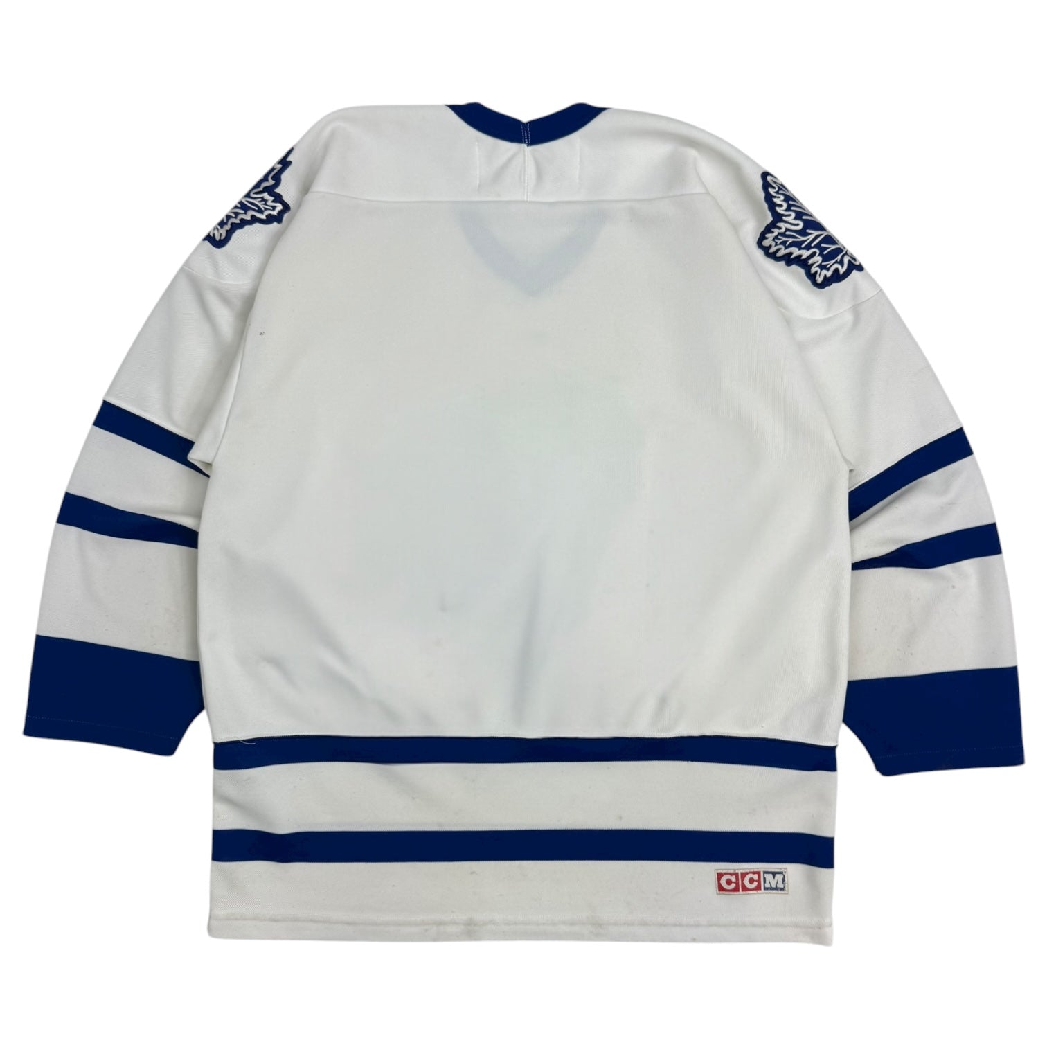 Vintage CCM Toronto Maple Leafs Away Jersey White