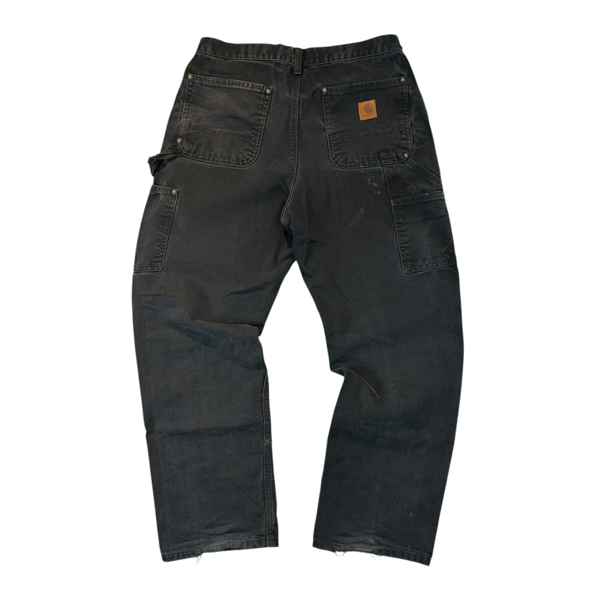 Carhartt B01 Firm Duck Double-Front Work Pants Black